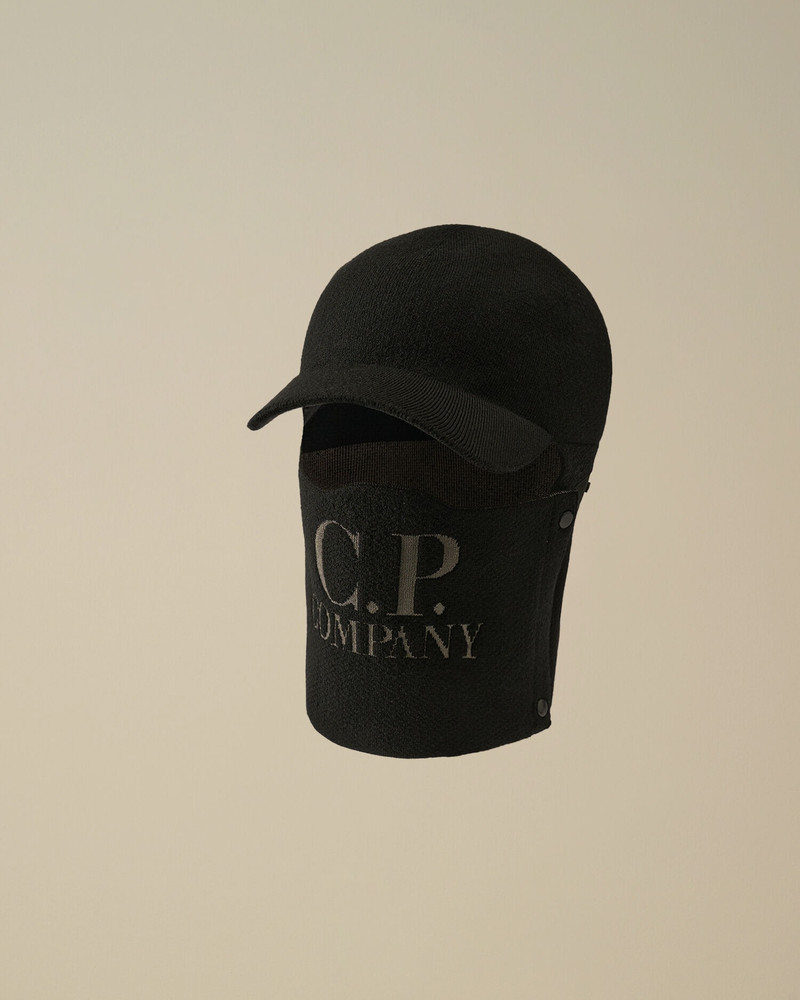 Extrafine Merino Wool Visor Neck Hat 1