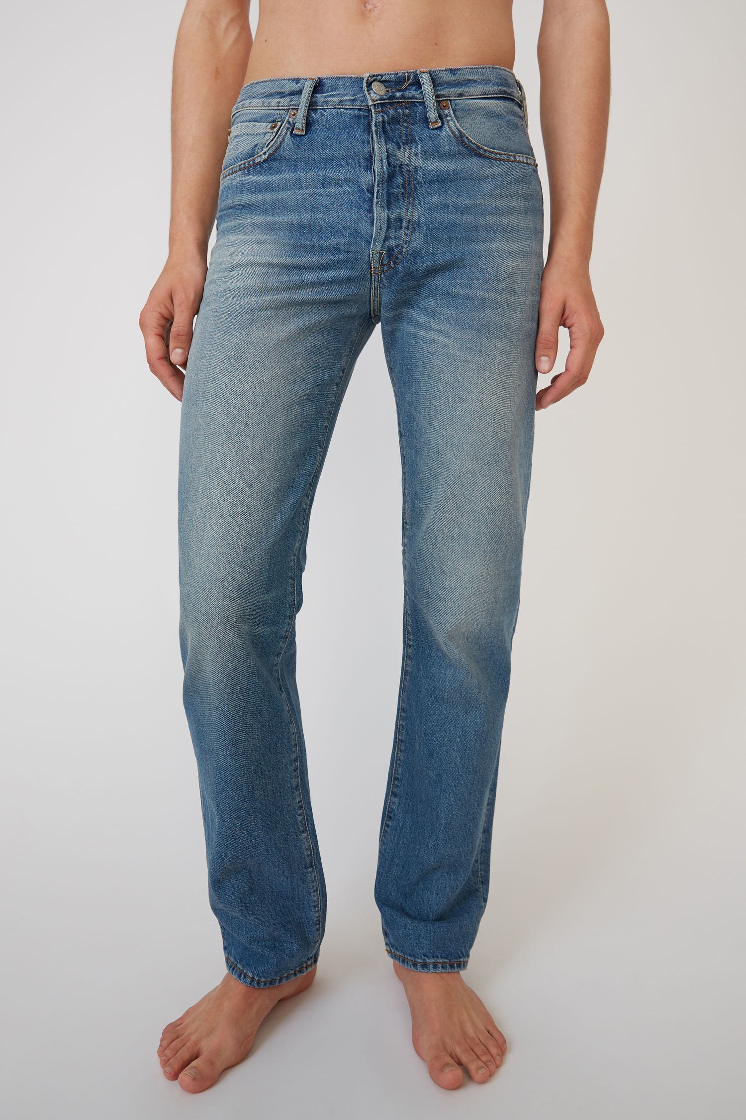 Classic fit jeans mid blue - 2