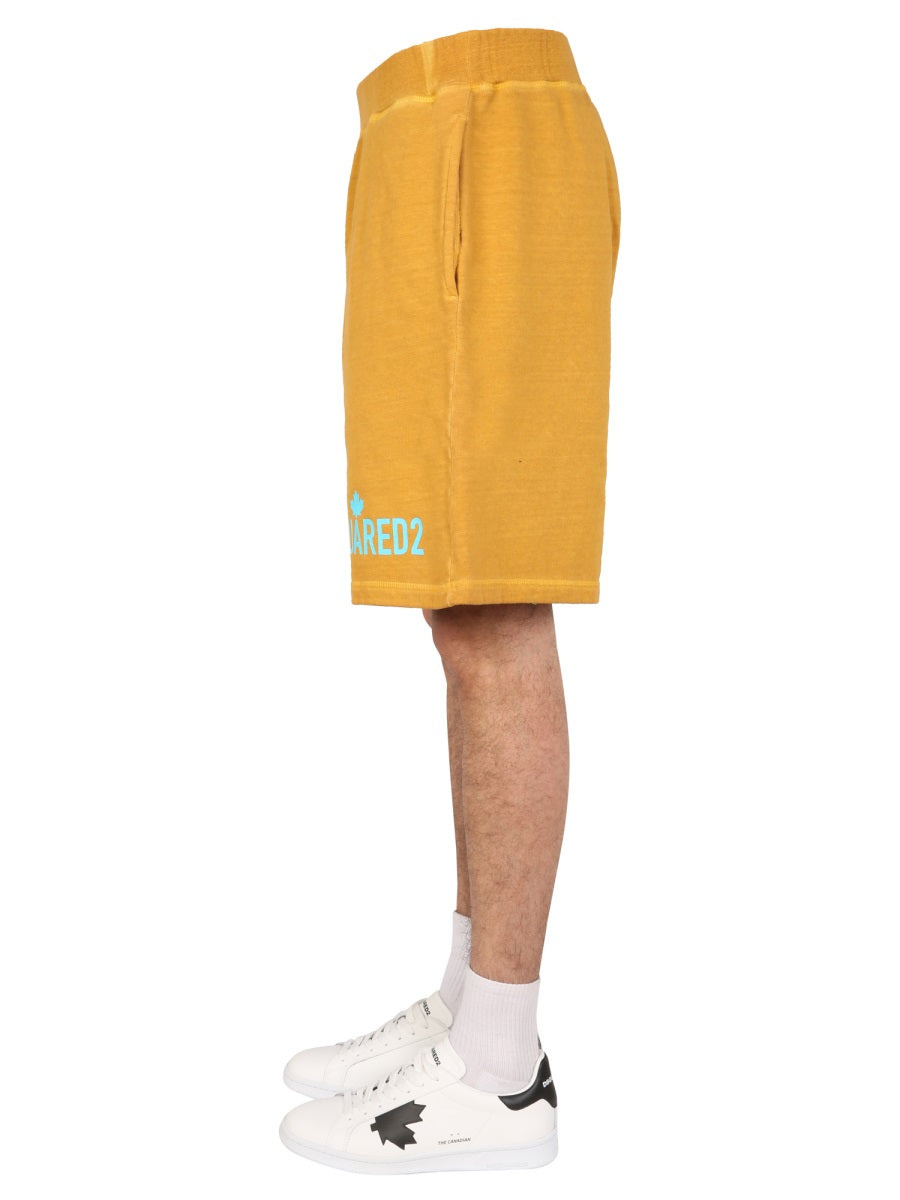 Dsquared Men "One Life One Planet" Bermuda Shorts - 3