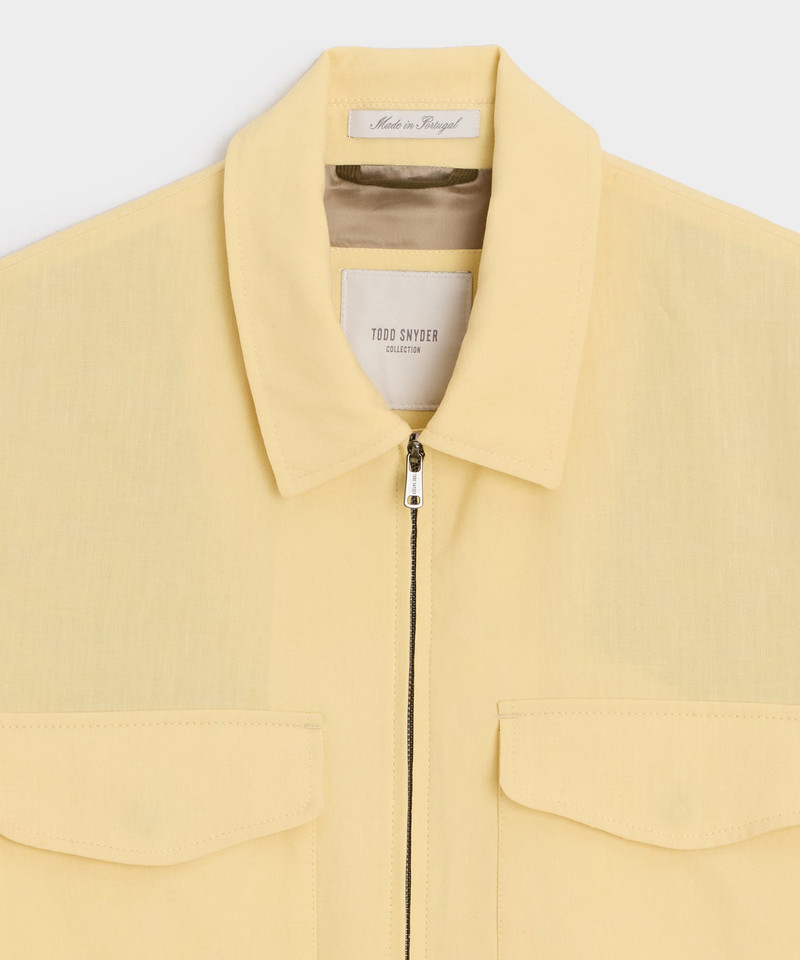 Italian Sueded Linen Ricky Jacket 7