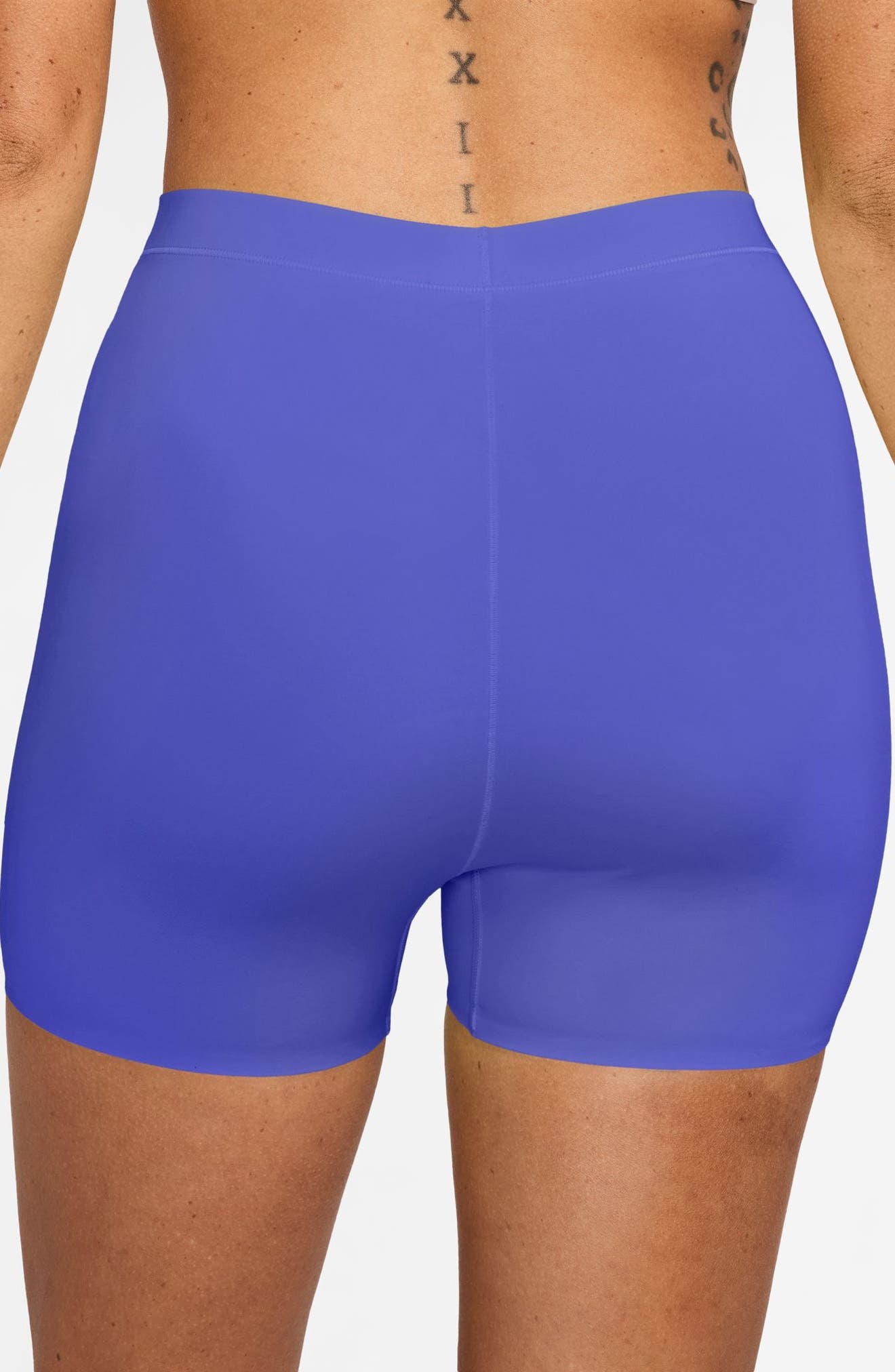 Nike Form Dri-FIT Boy Shorts in Persian Violet/Clear at Nordstrom - 2