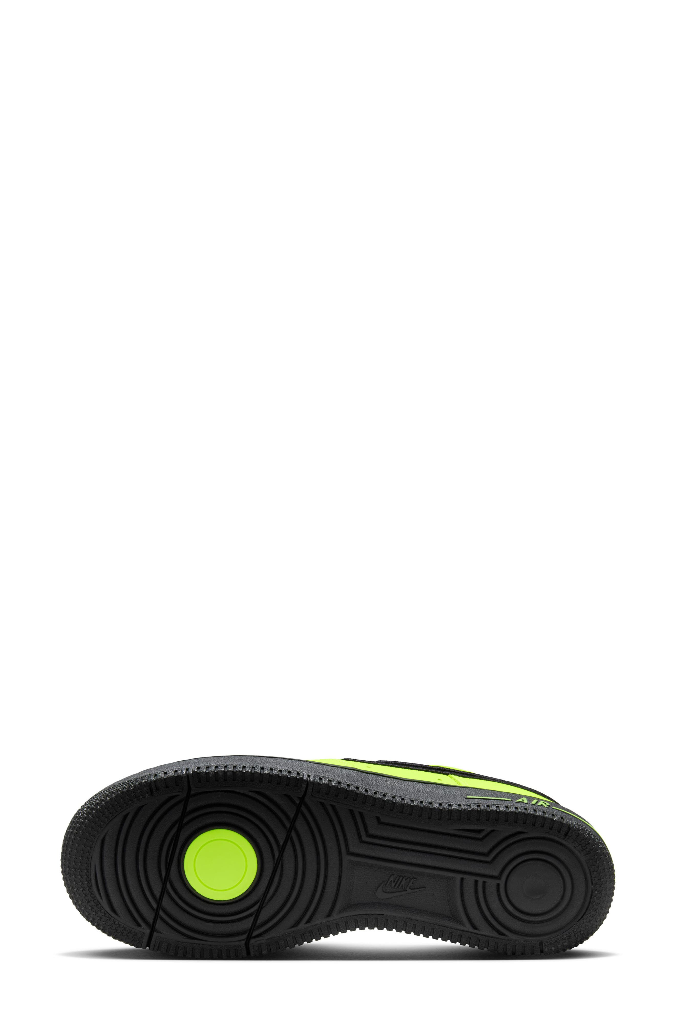 Nike Air Force 1 Dance Sneaker in Volt/Black/Gunmetal at Nordstrom - 4