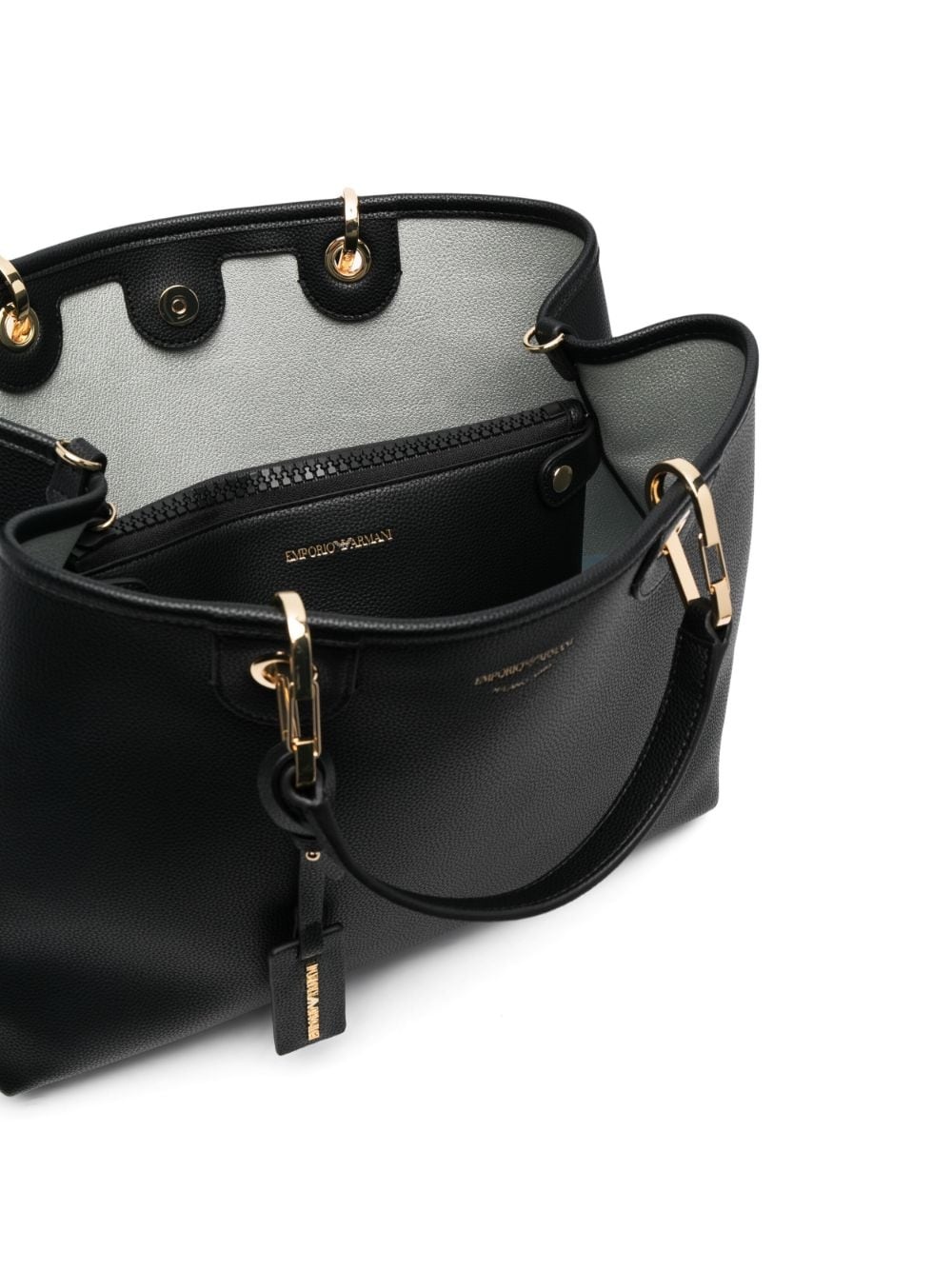 debossed-logo tote bag - 6