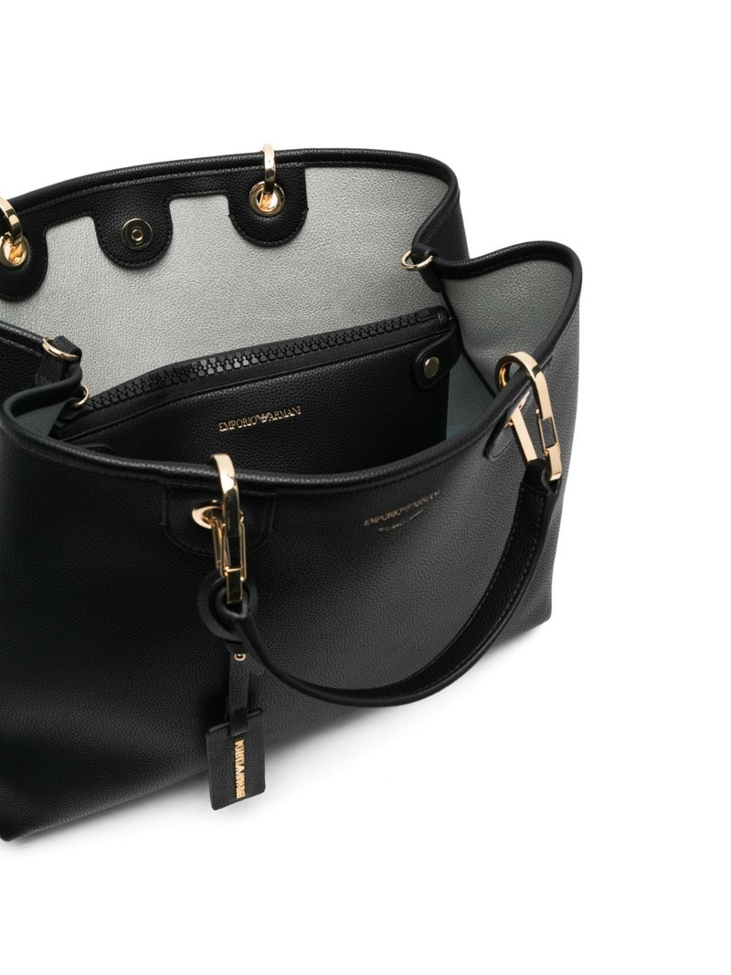 debossed-logo tote bag 6