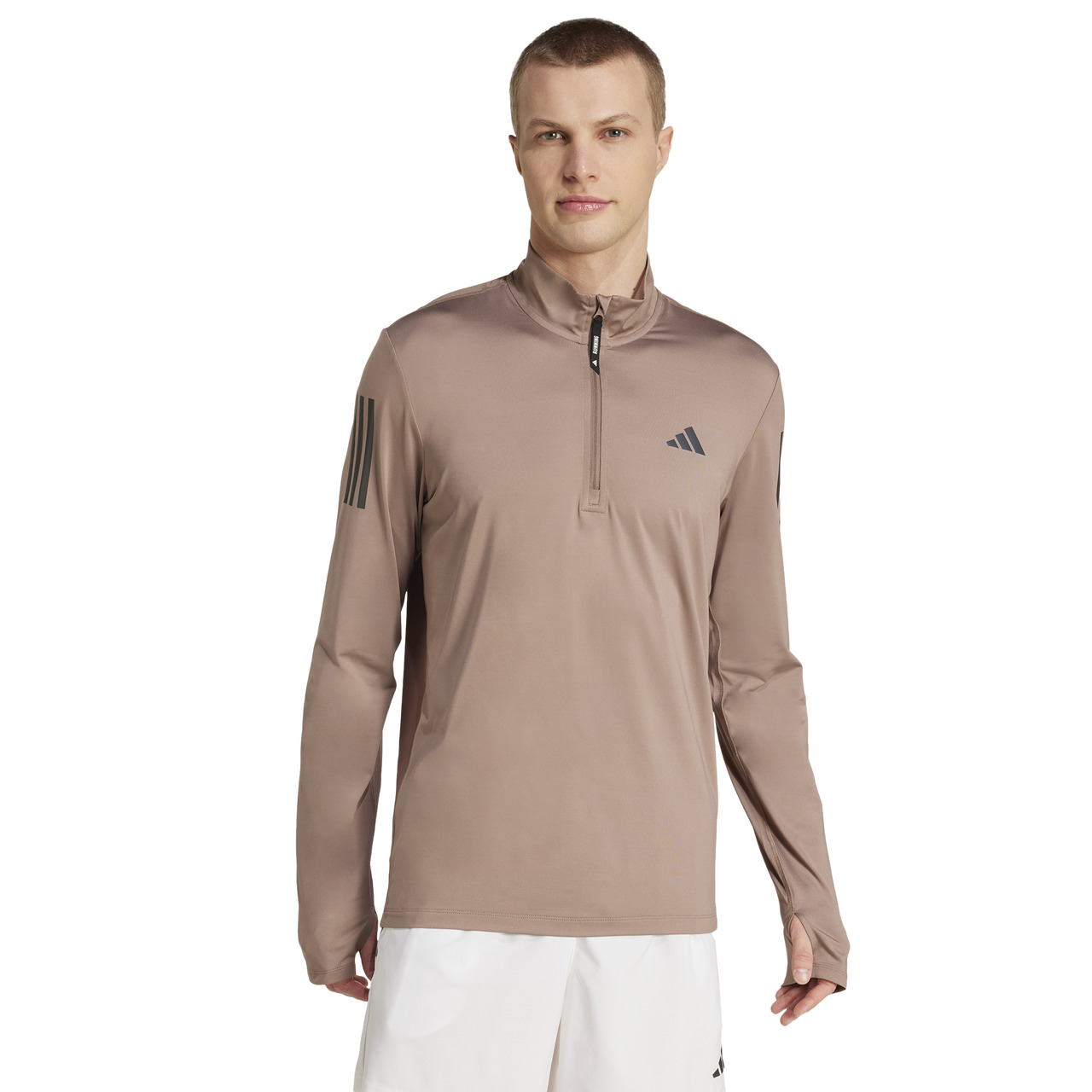 adidas Mens adidas Own The Run Half-Zip Jacket - 1