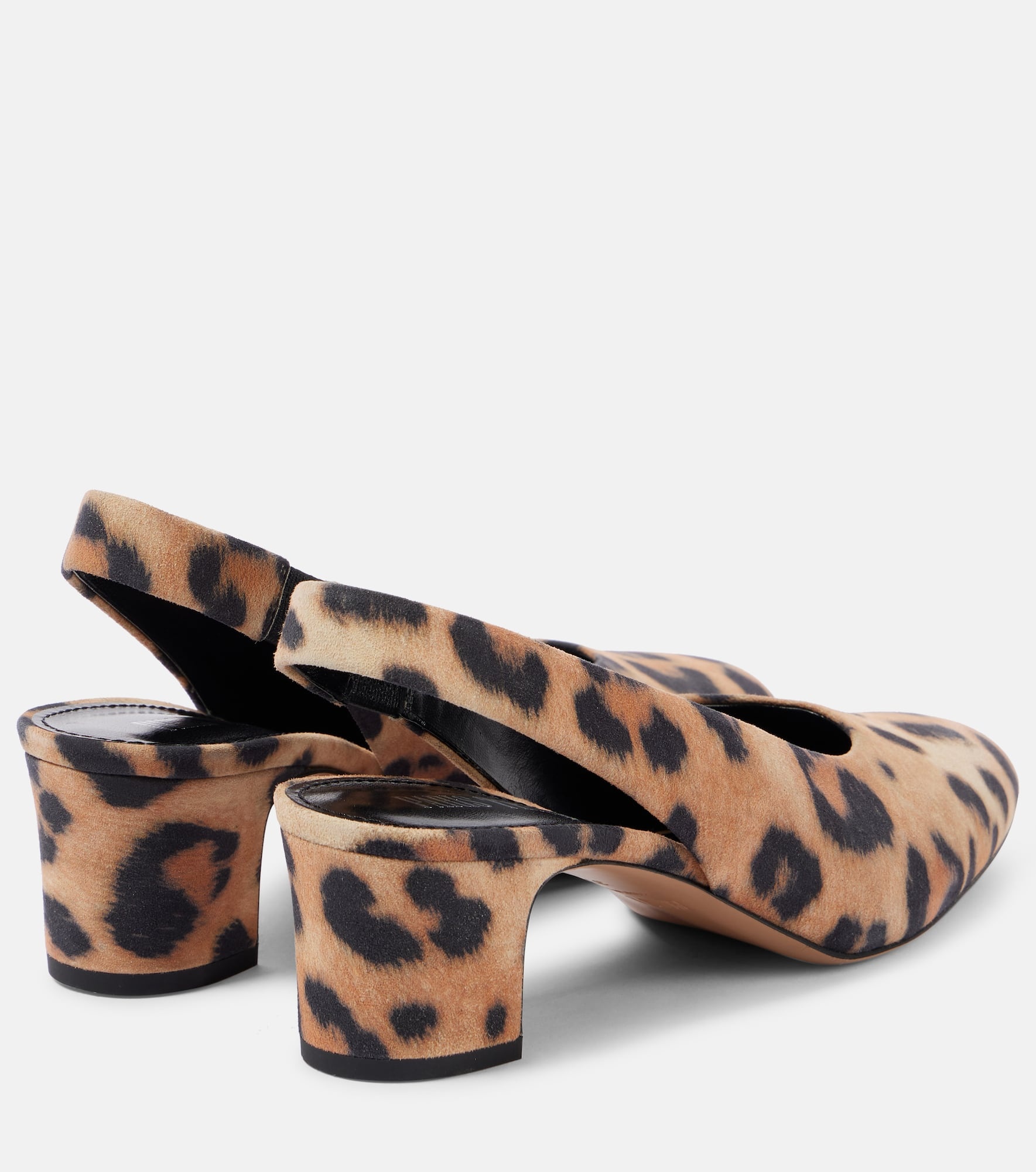 Lavinia 50 leopard-print suede pumps - 2