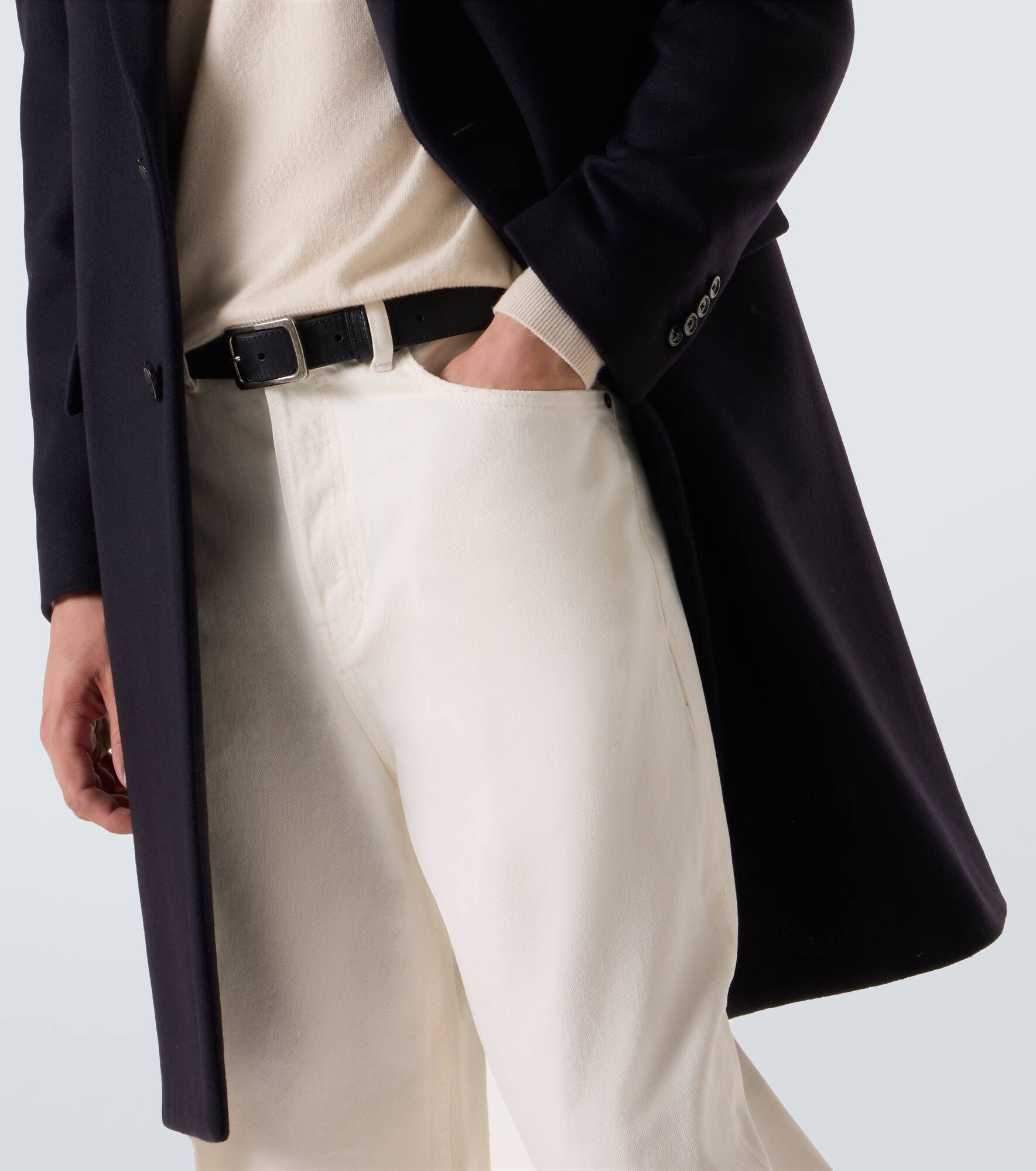 Virgin wool overcoat - 6