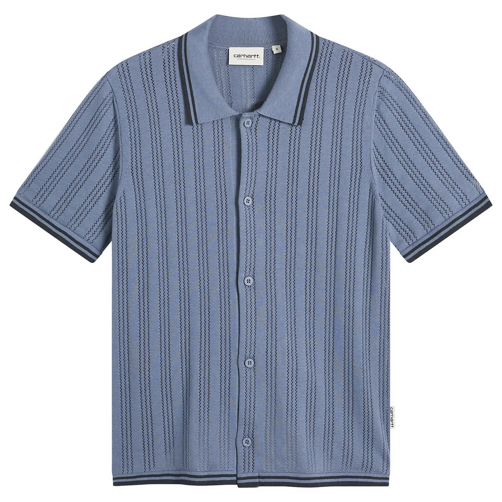 Carhartt WIP Short Sleeve Ramsey Knit Shirt - 1