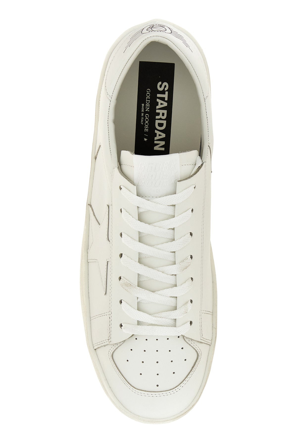 White leather Stardan sneakers - 4
