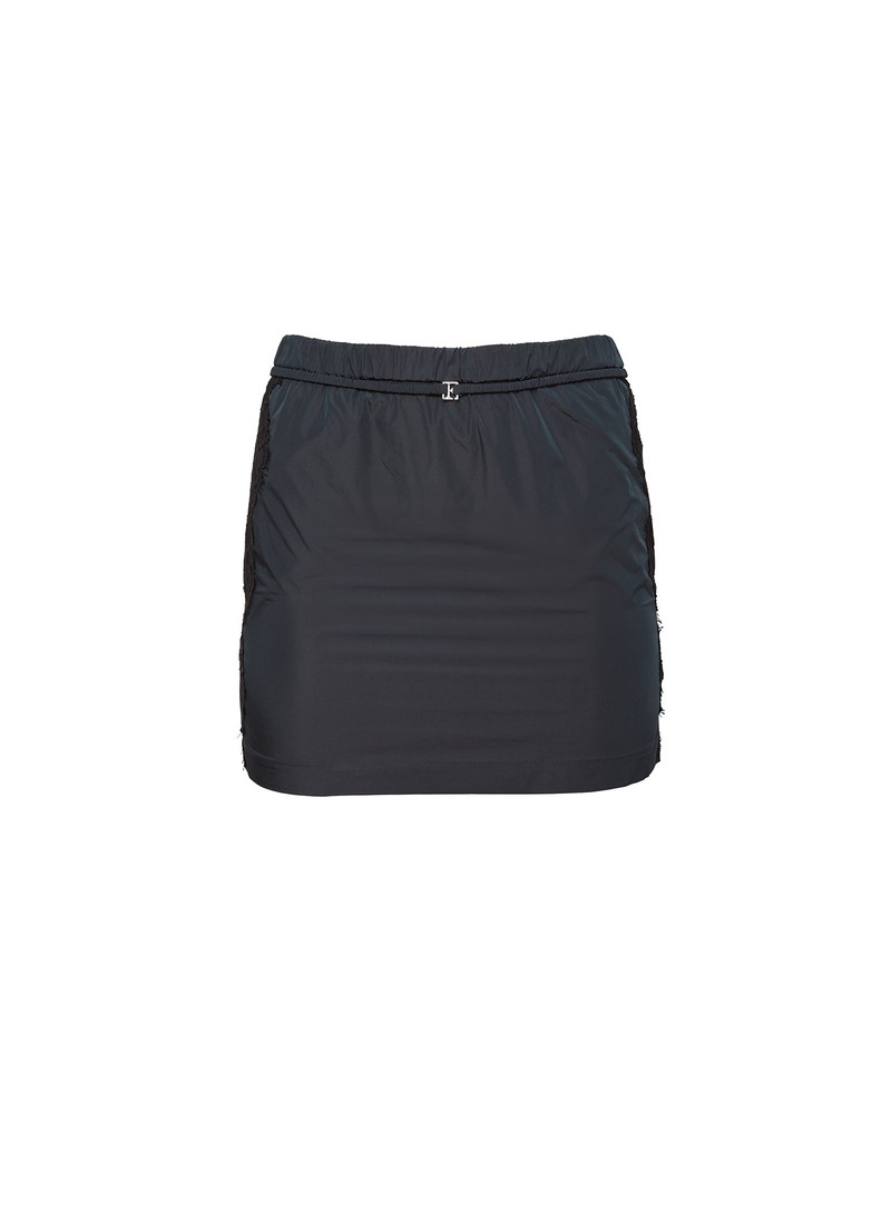 Nylon Mini Skirt 1