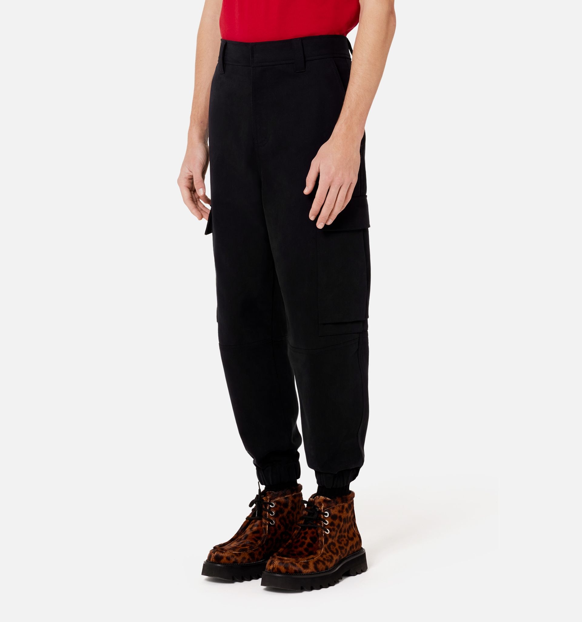 Cargo Pant With Elasticated Ankles - 4