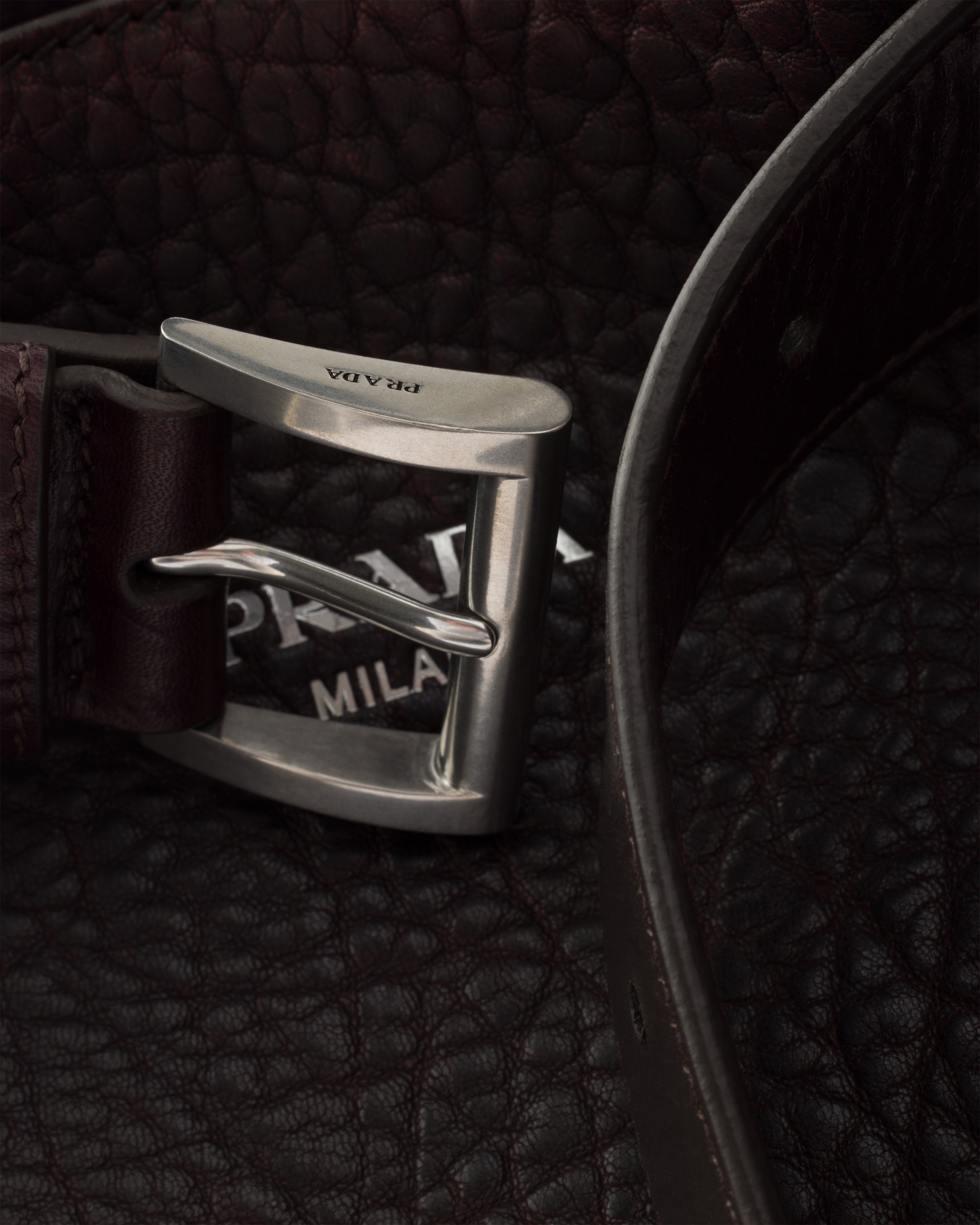 Prada Buckle nappa leather bag - 6