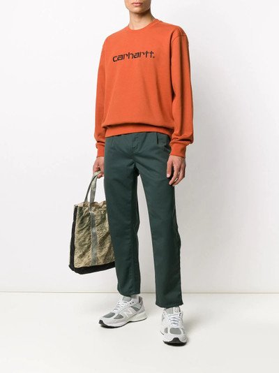 Carhartt long-sleeved logo sweater outlook