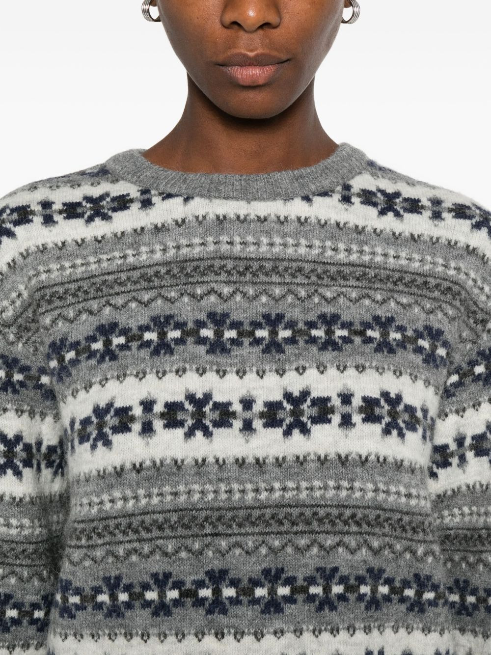 crew-neck wool sweater - 5