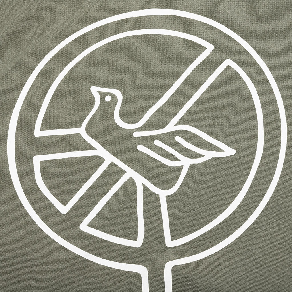 PEACEFUL DOVE T-SHIRT - OLIVE - 3