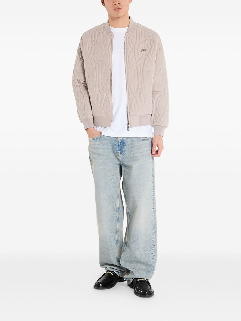 Filling Pieces quilted bomber jacket outlook