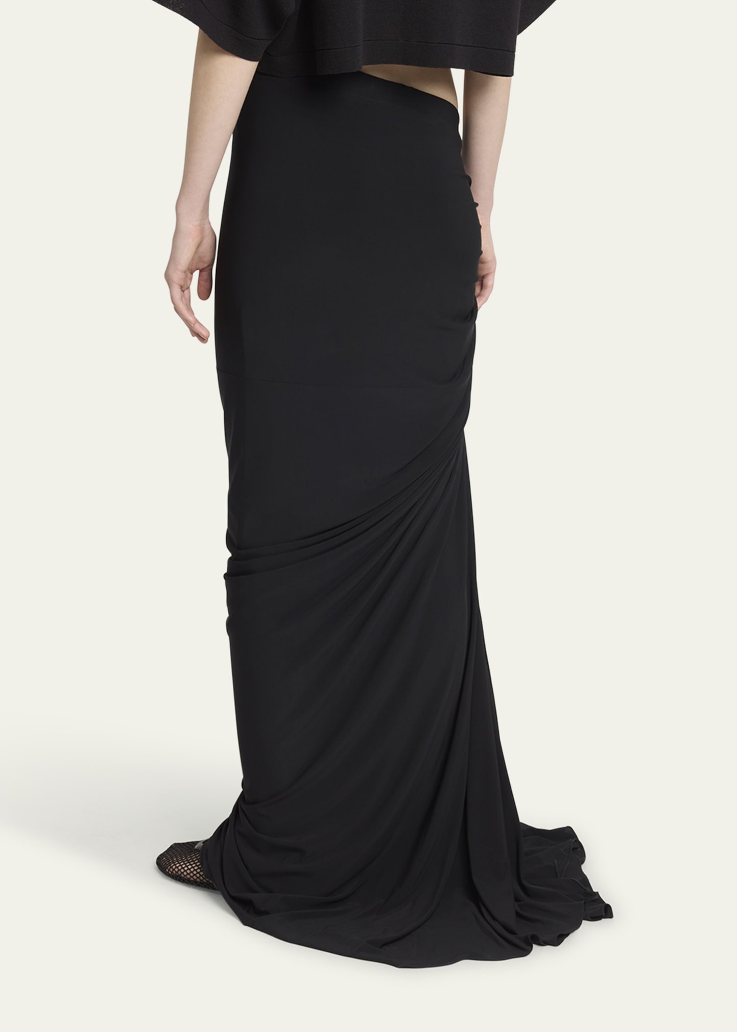 Ruched Long Skirt - 3