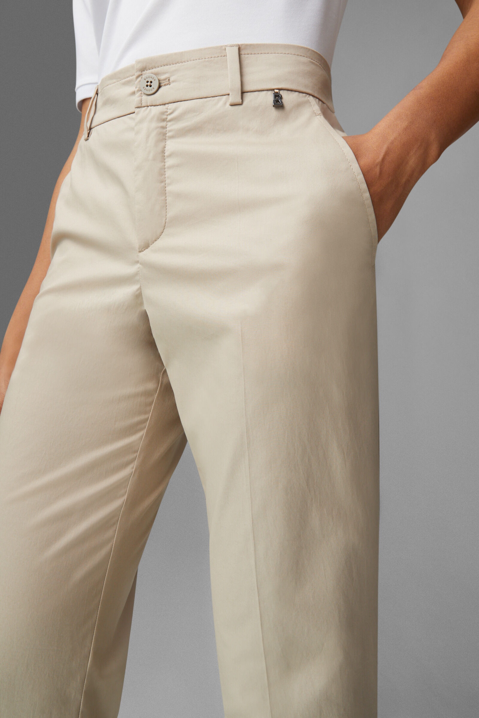 Abbie Pants in Beige - 5