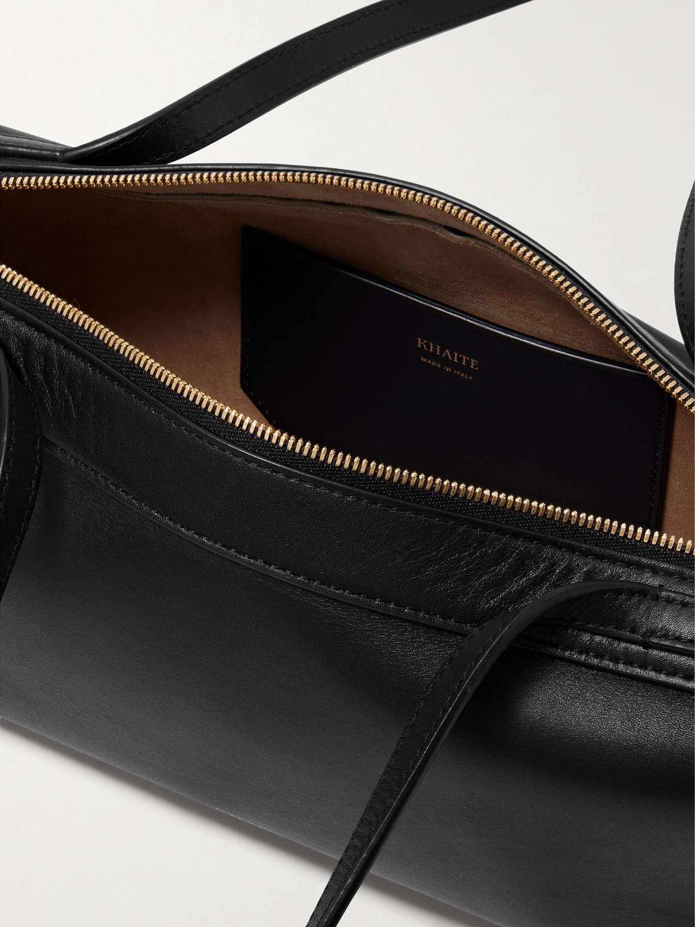 Simona leather shoulder bag - 5