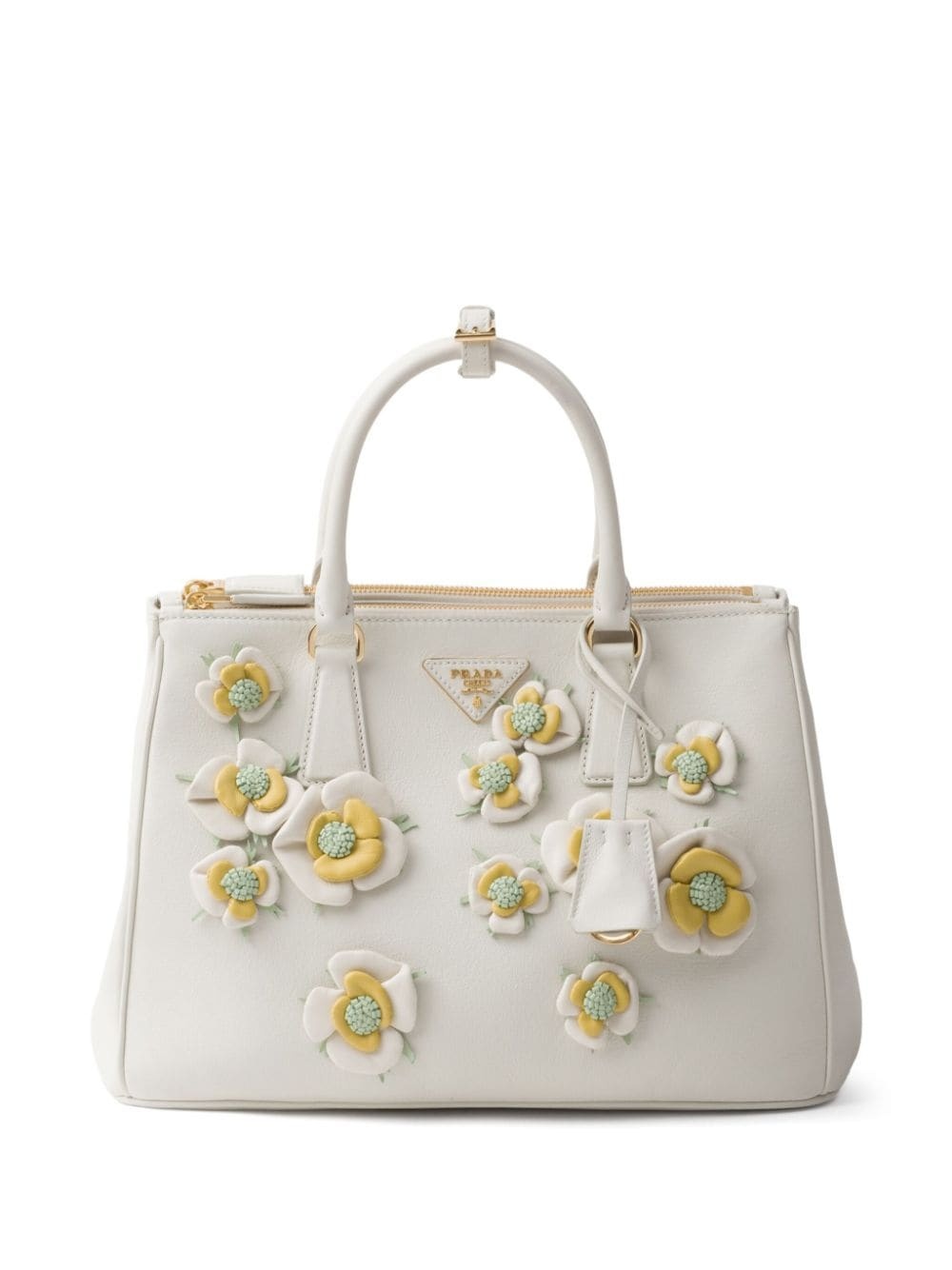 large Galleria floral appliquÃ© bag - 1