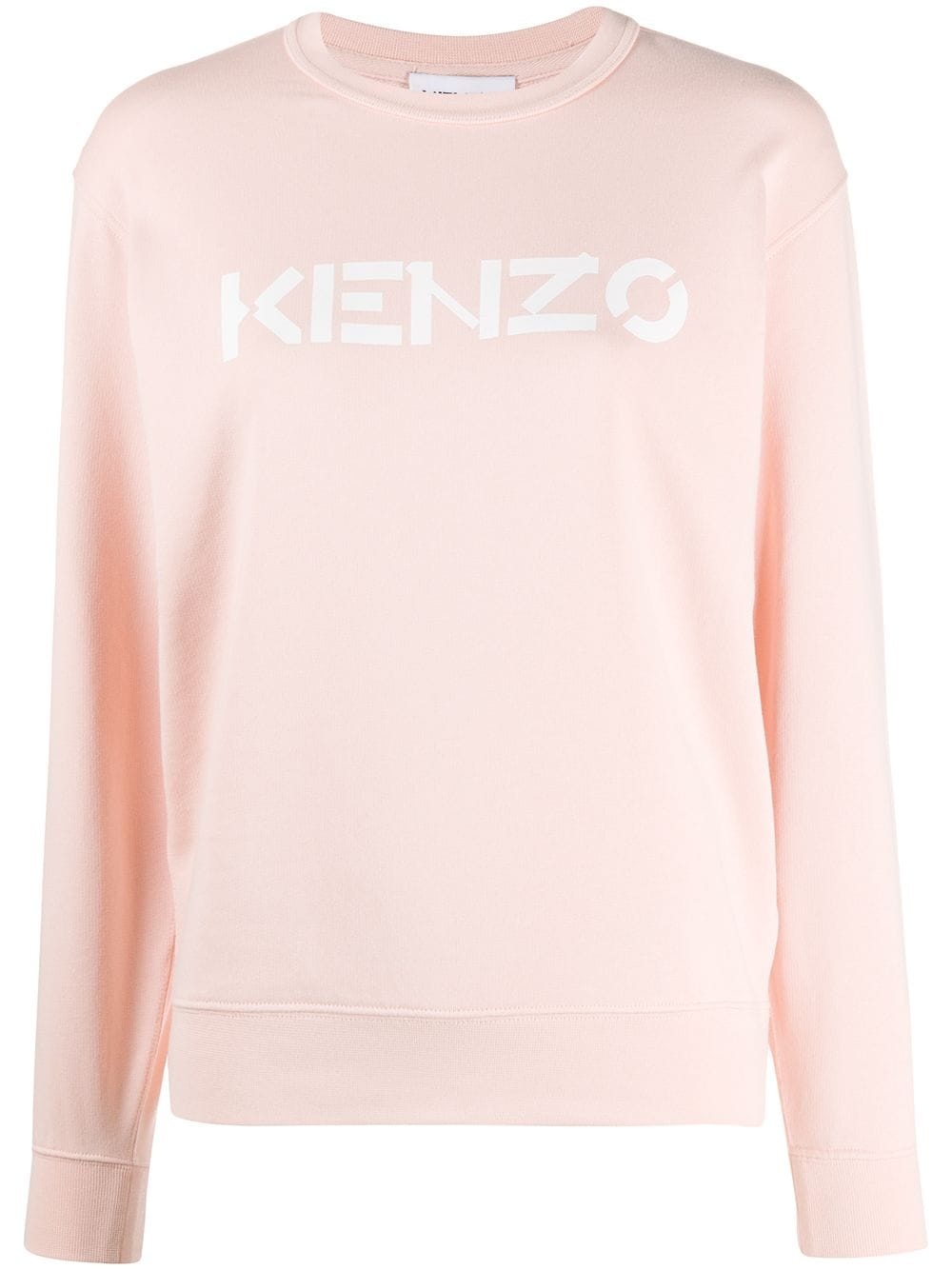 logo print sweatshirt - 1