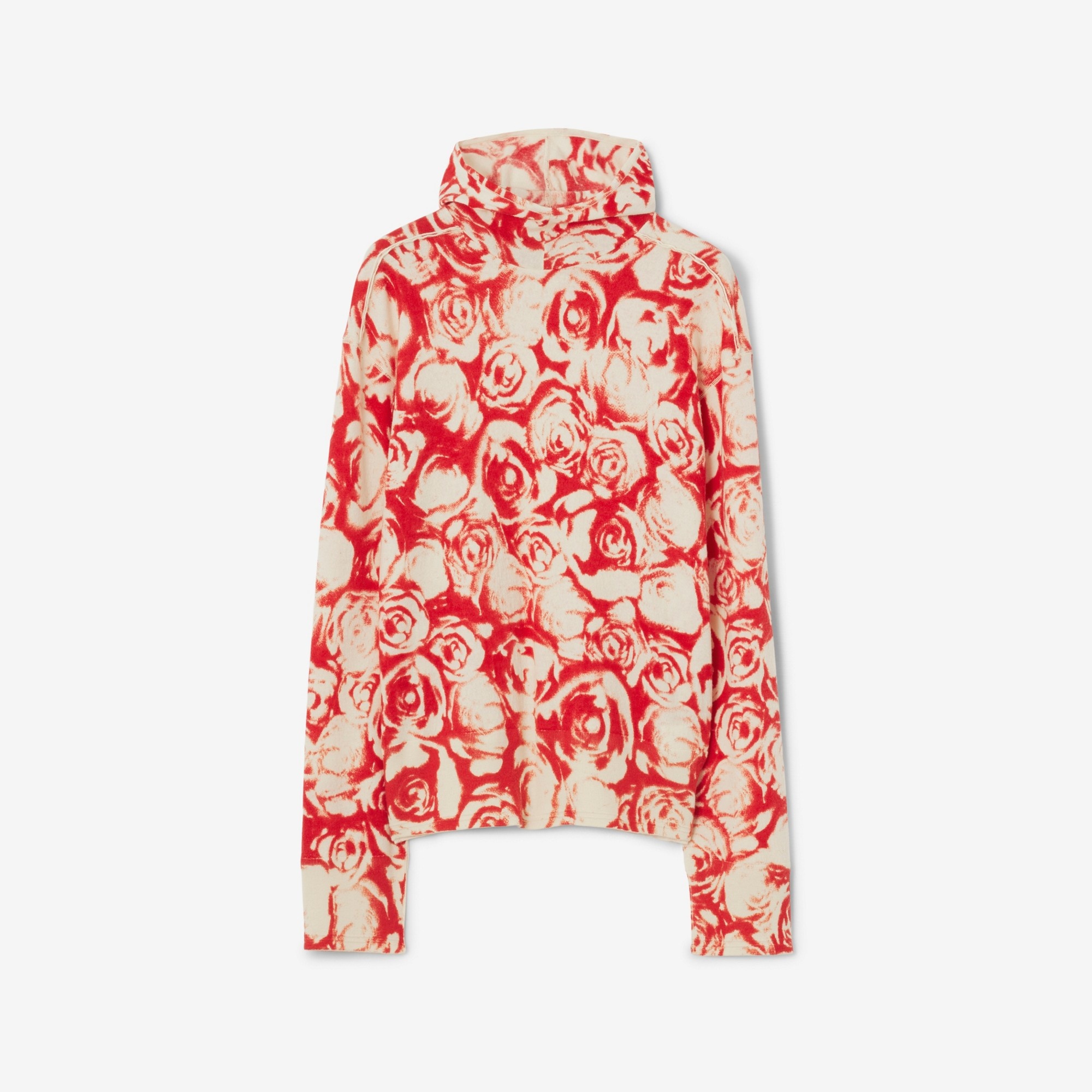 Rose Wool Hoodie - 1