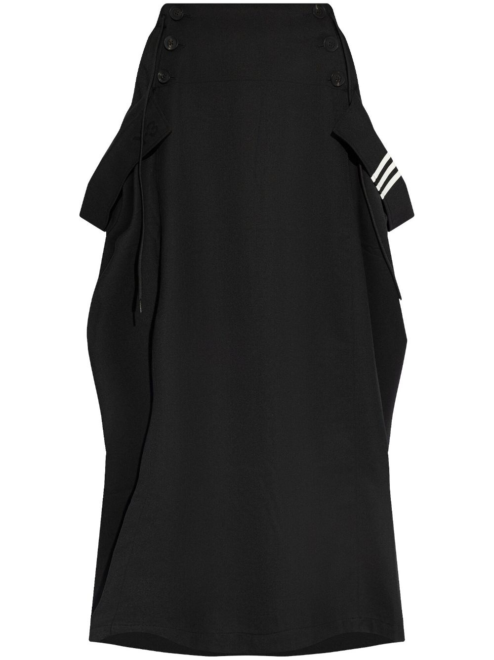 refined recycled-polyester skirt - 1