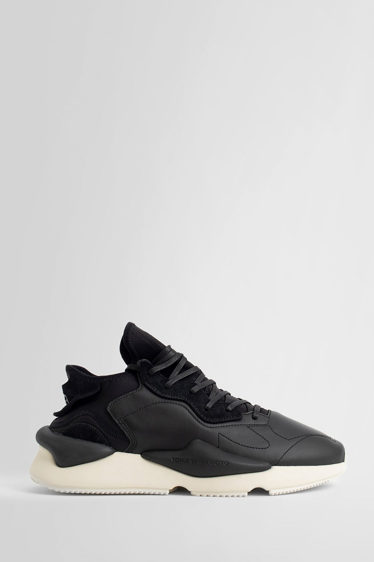 Y-3 UNISEX BLACK SNEAKERS - 1