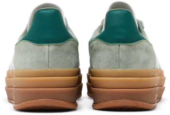 (WMNS) adidas Gazelle Bold 'Silver Green Gum' ID6998 - 4