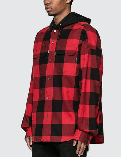 MASTERMIND WORLD Check Plaid Shirt Jacket outlook