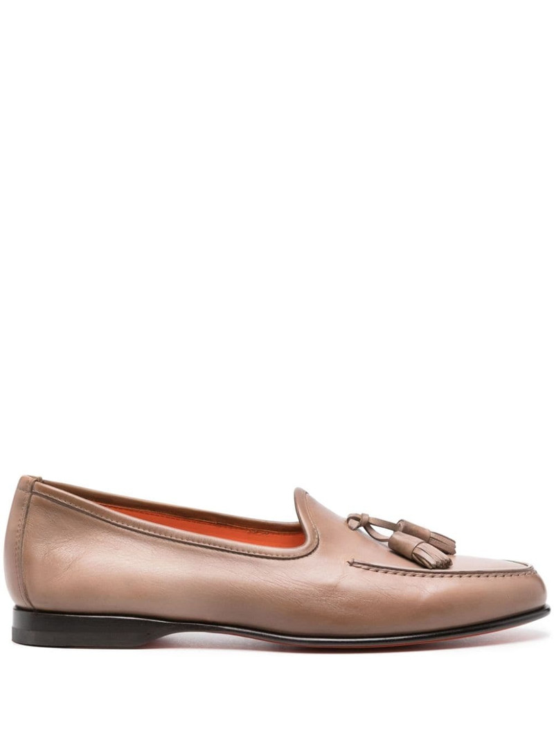 Andrea tassel leather loafers 1