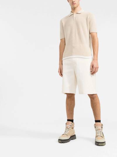 JACQUEMUS knitted polo shirt outlook