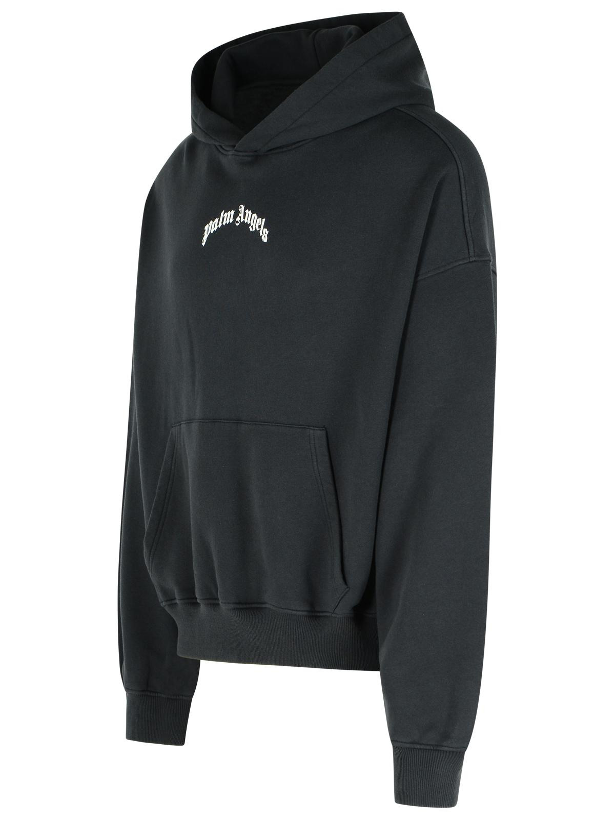 Palm Angels Black Cotton Sweatshirt Men - 2