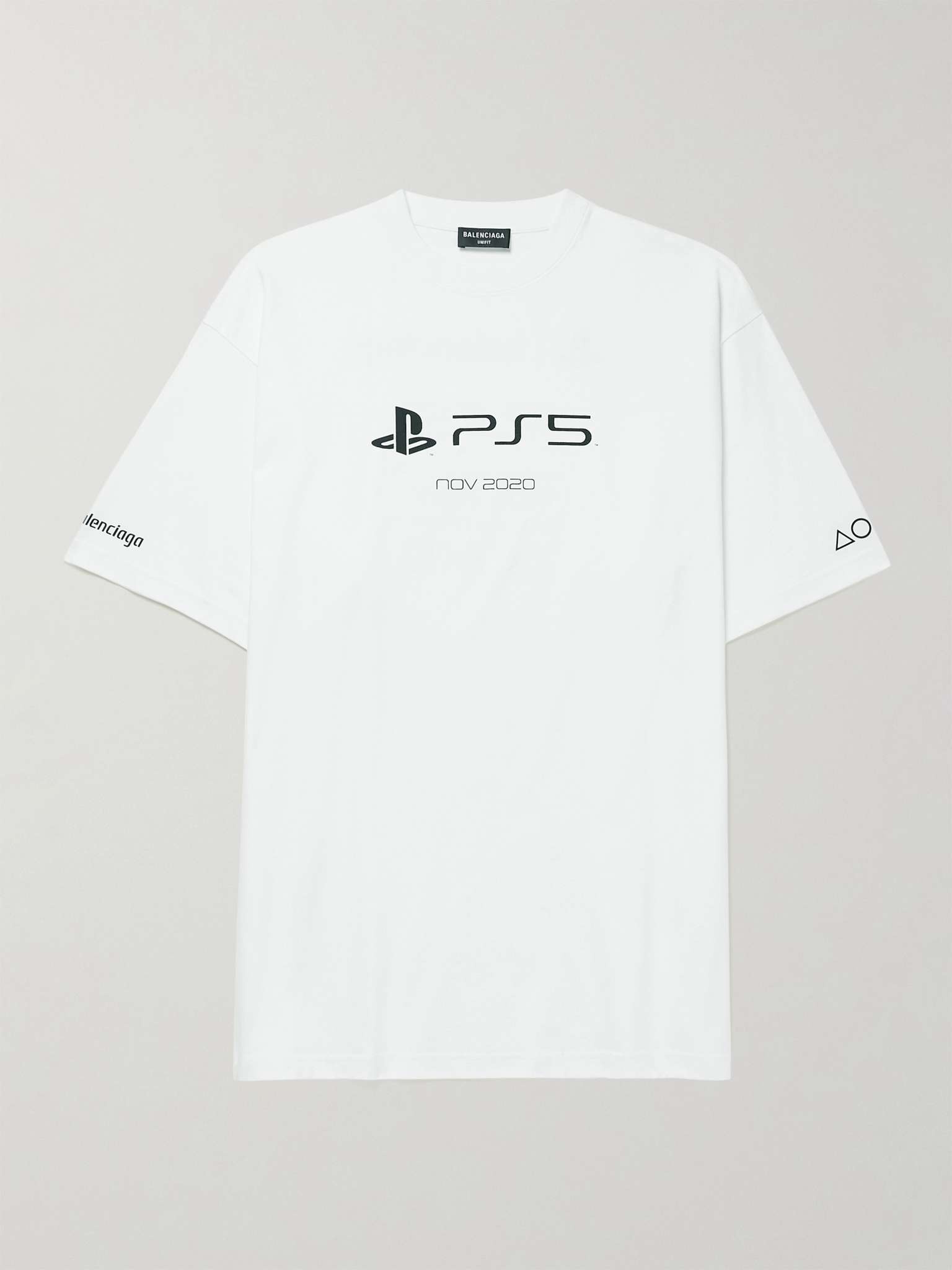 + PlayStation Printed Cotton-Jersey T-Shirt - 1