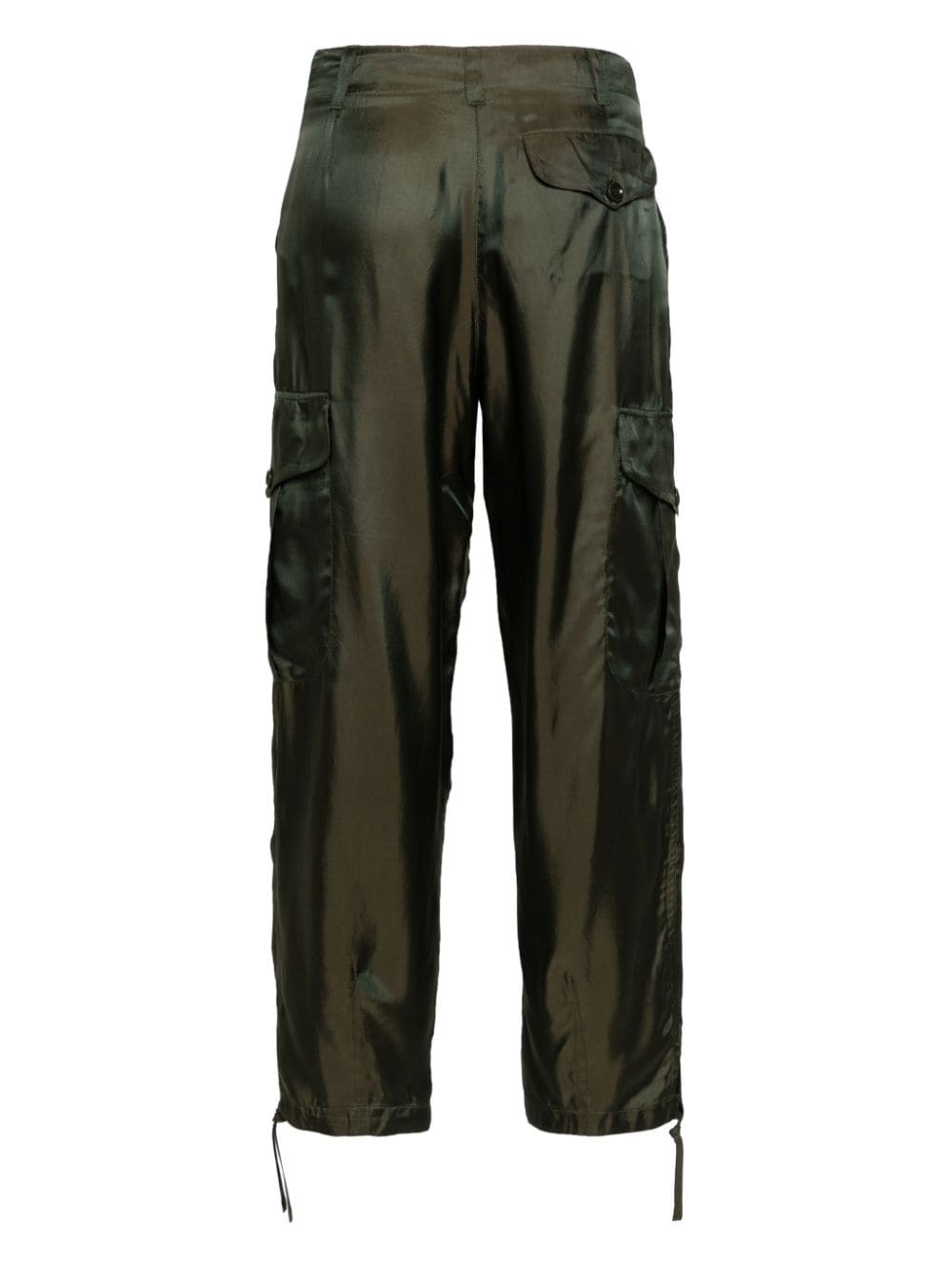 tapered-leg cargo trousers - 2