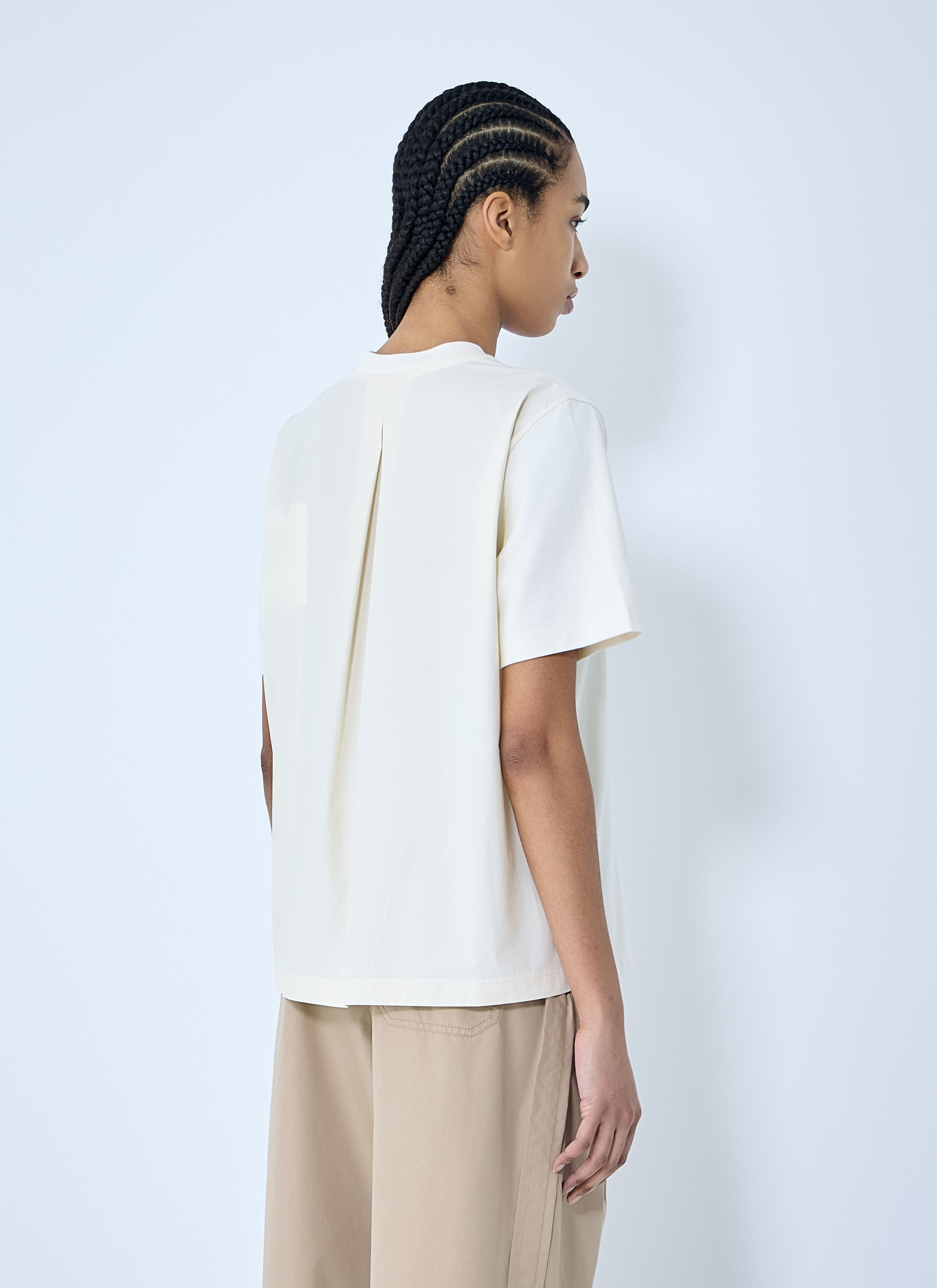 Moncler Women Logo Motif T-Shirt - 4