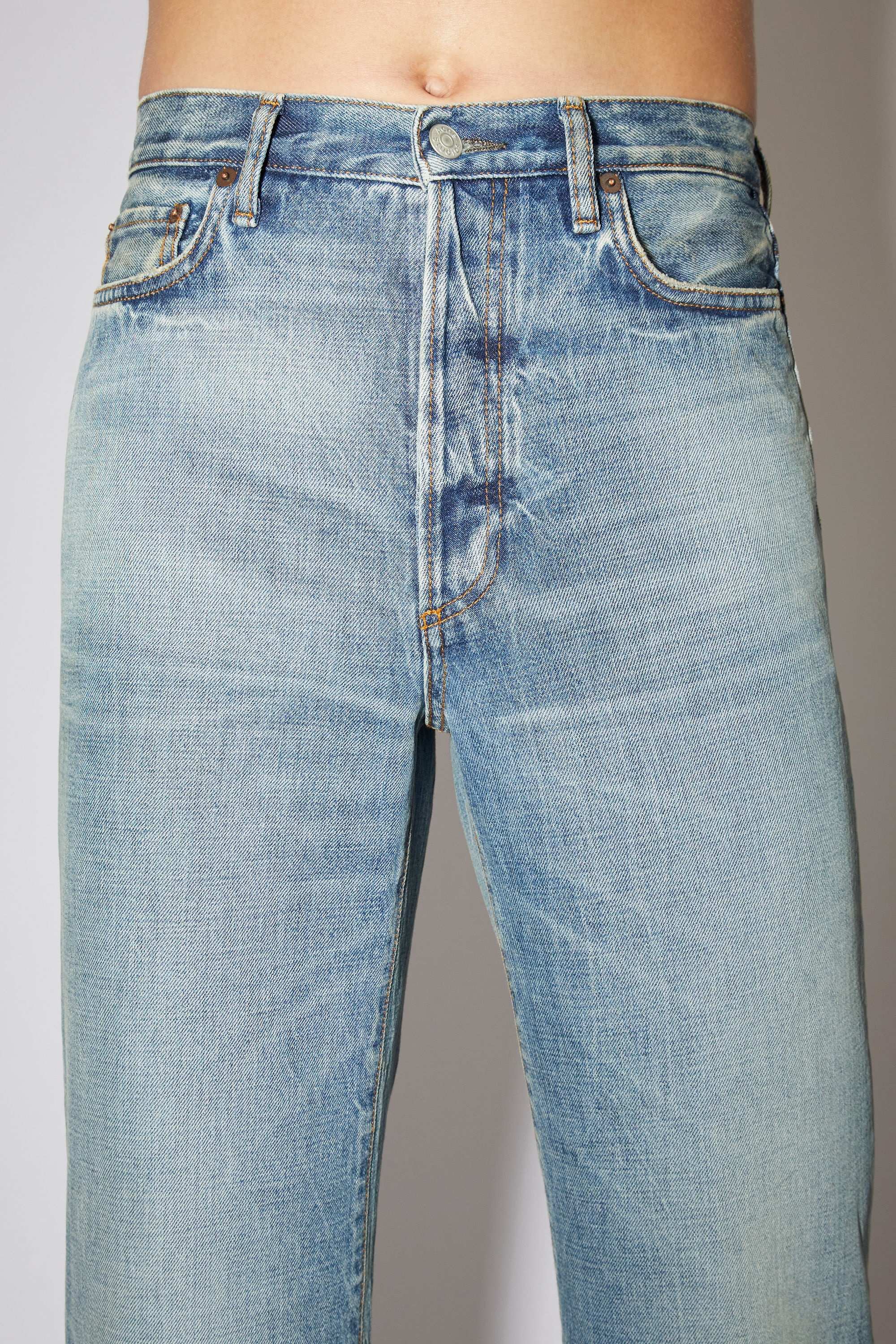Bootcut fit jeans - Mid Blue - 6