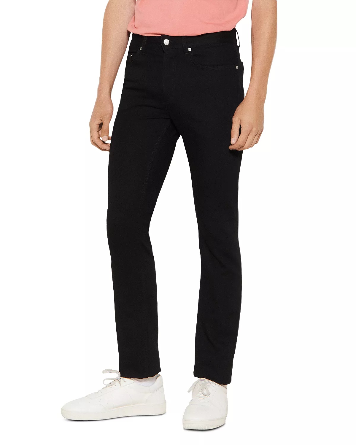 Slim Fit Jeans in Dark Black - 3