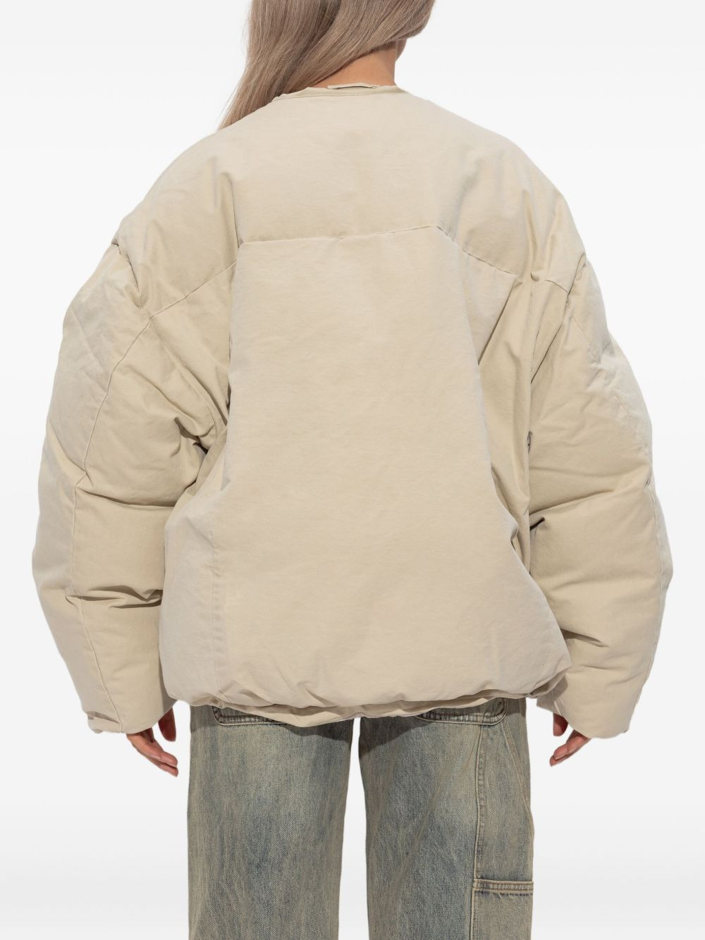 puffer zip-front jacket - 4