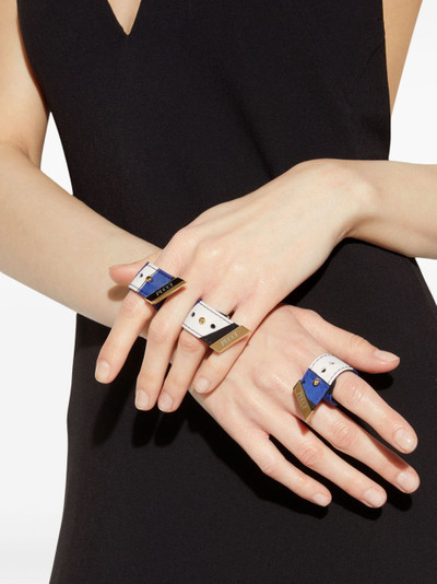 PUCCI Iride-print ring set outlook