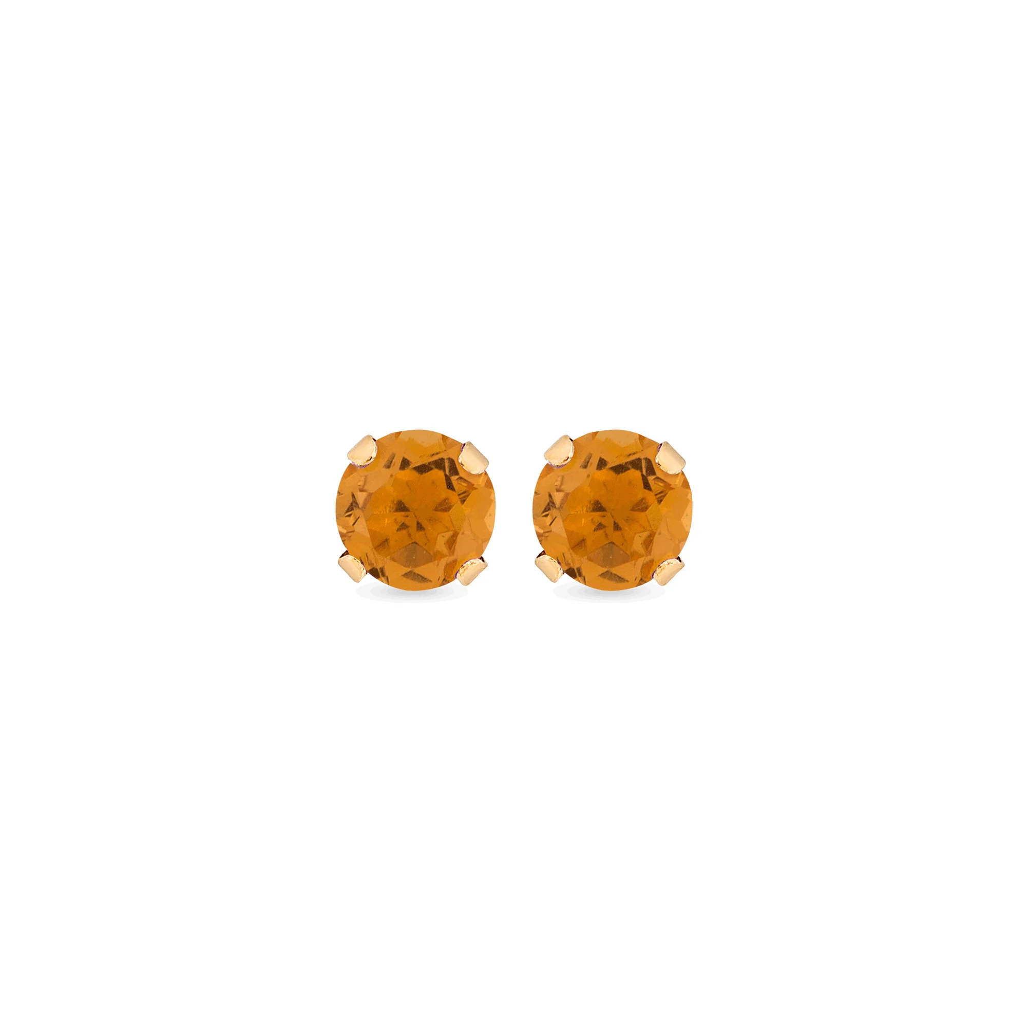 Tiny Birthstone Earrings - 1