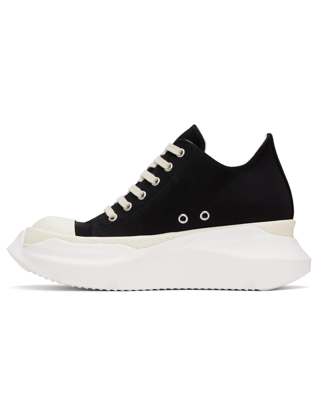 Black Hollywood Abstract Low Sneaks Sneakers - 3