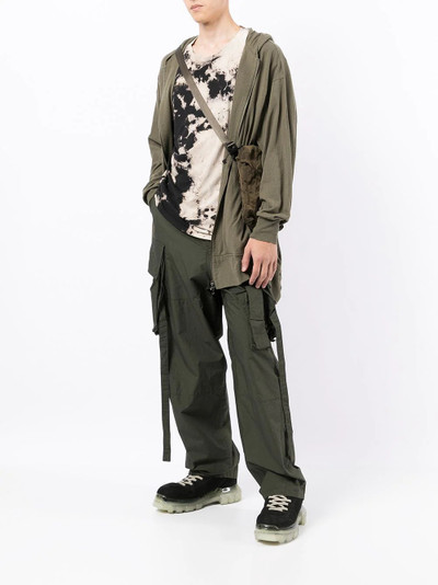 Julius hanging-strap cargo trousers outlook