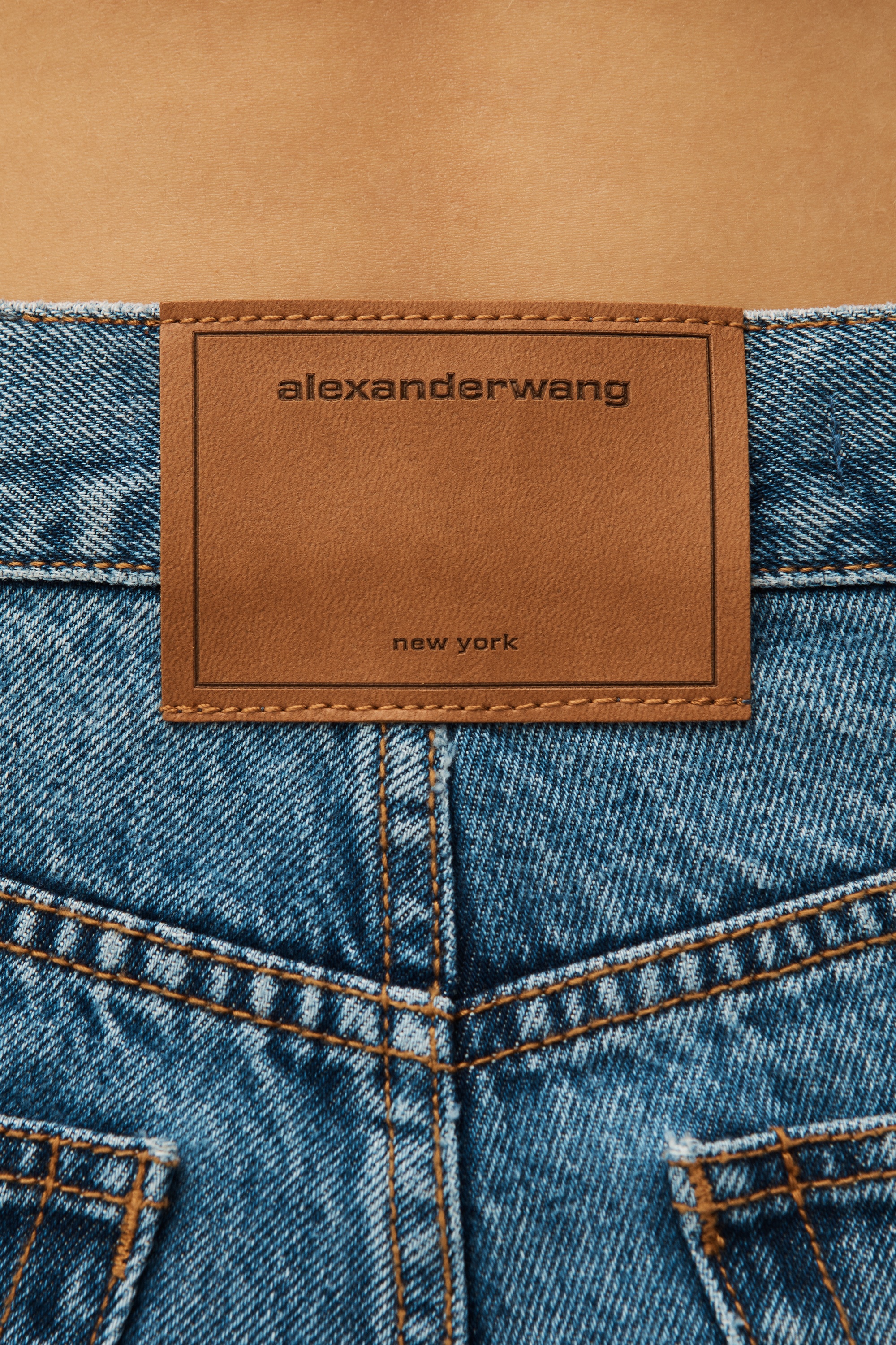EZ MID-RISE STRAIGHT-LEG JEAN IN DENIM - 5