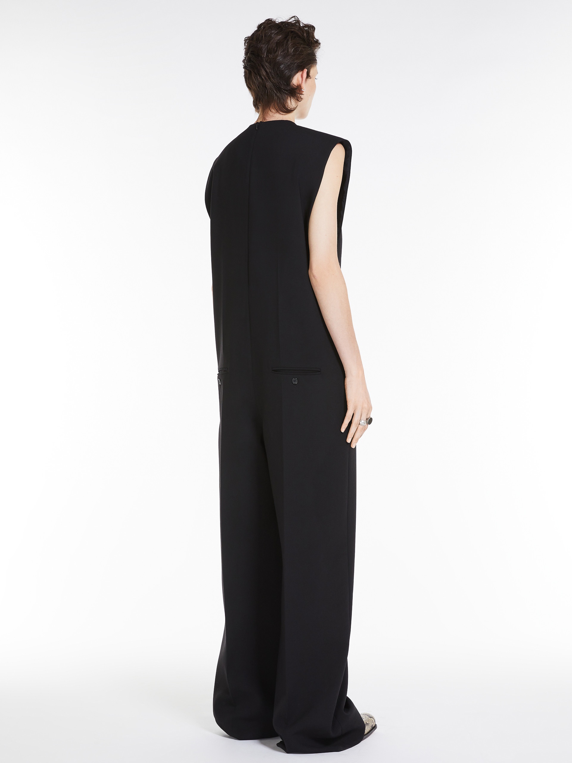 COLIBRI Sleeveless stretch wool jumpsuit - 4