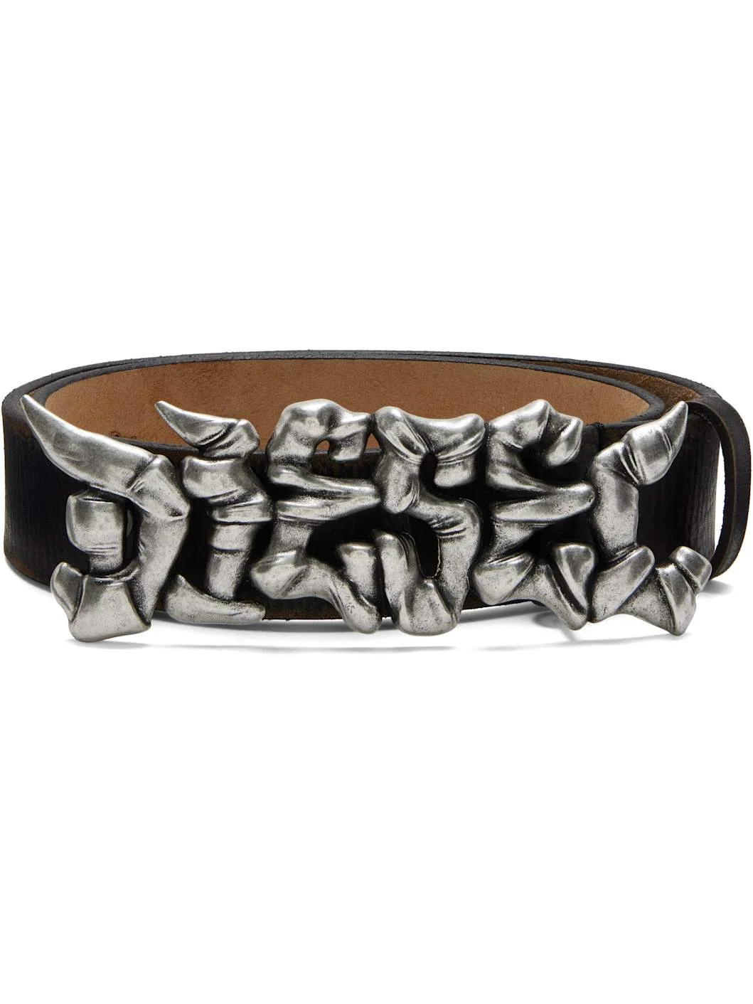 Brown B-Graffiti Belt - 1