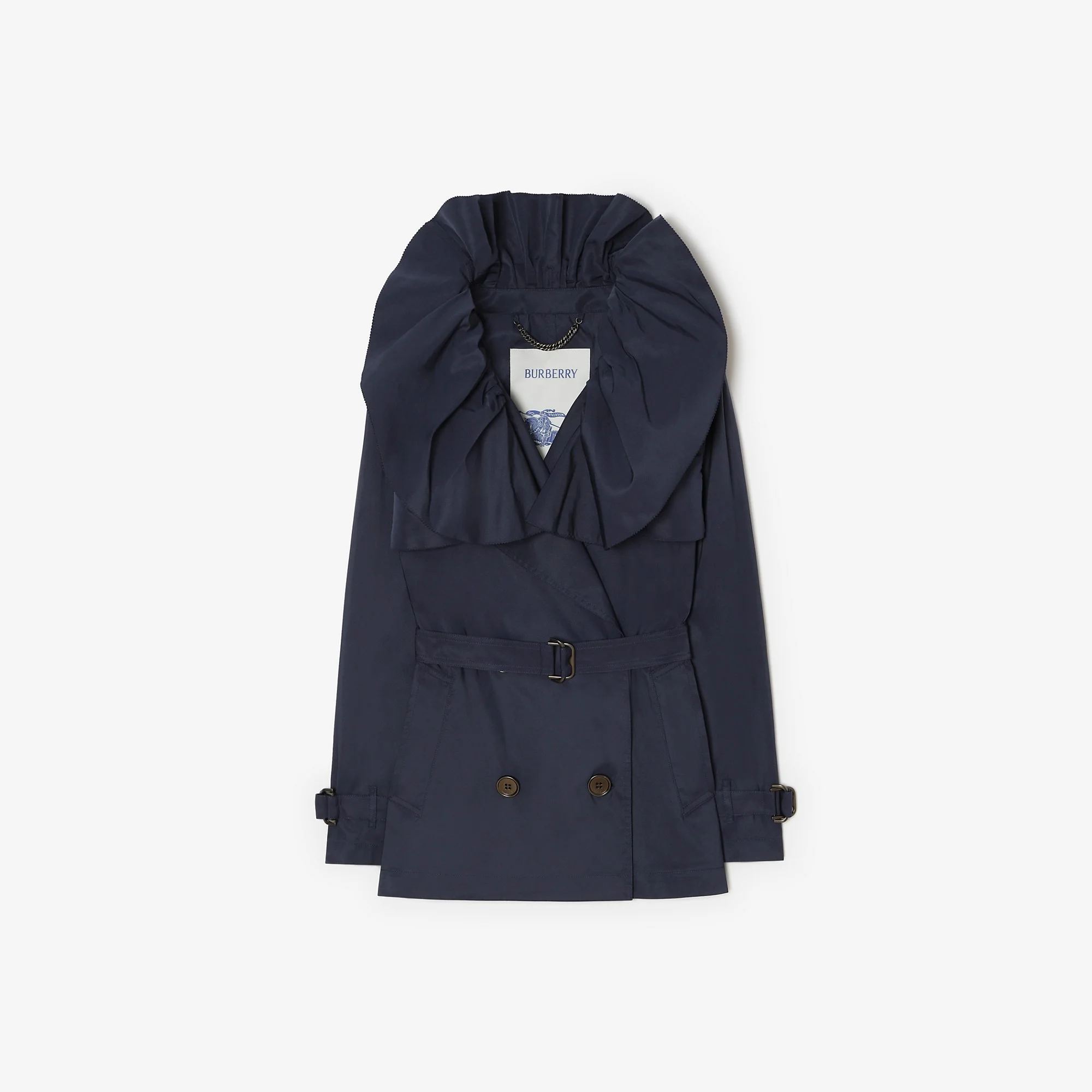 Faille Clare Trench Jacket - 1