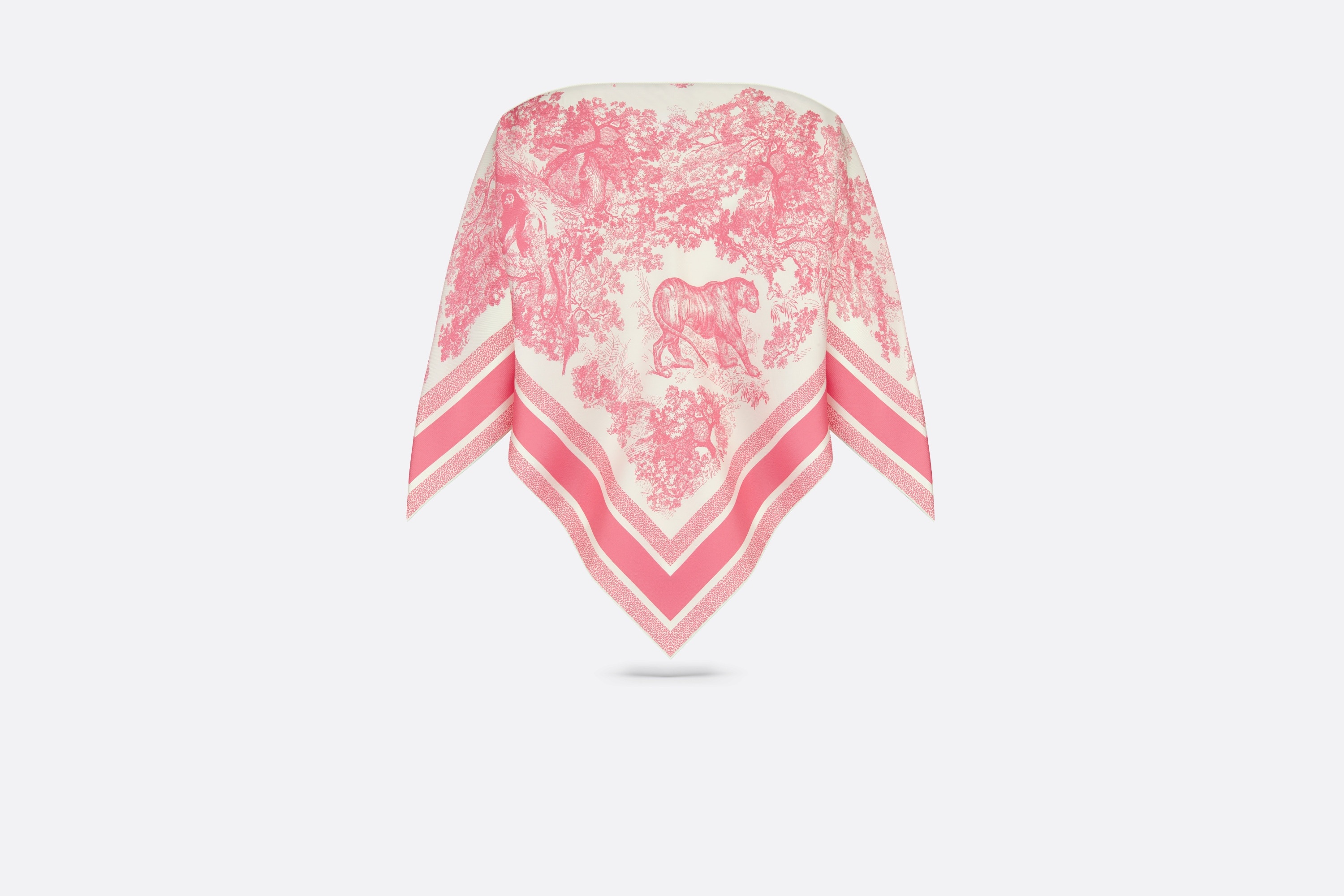Dioriviera Toile de Jouy Sauvage Dior Silk Top - 2