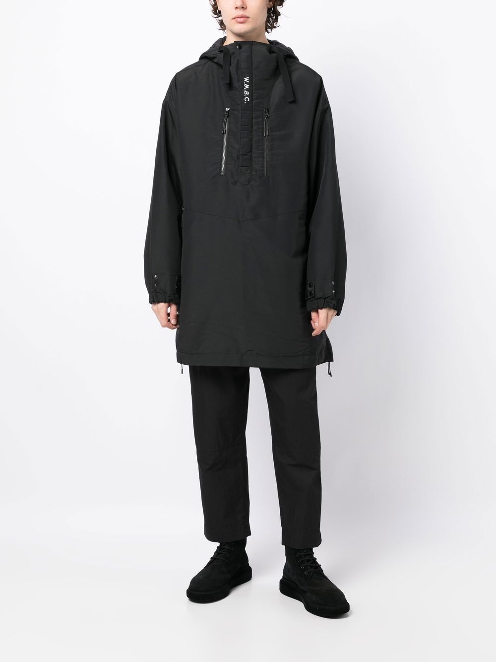 HALF ZIP-UP PADDED JACKET - 4