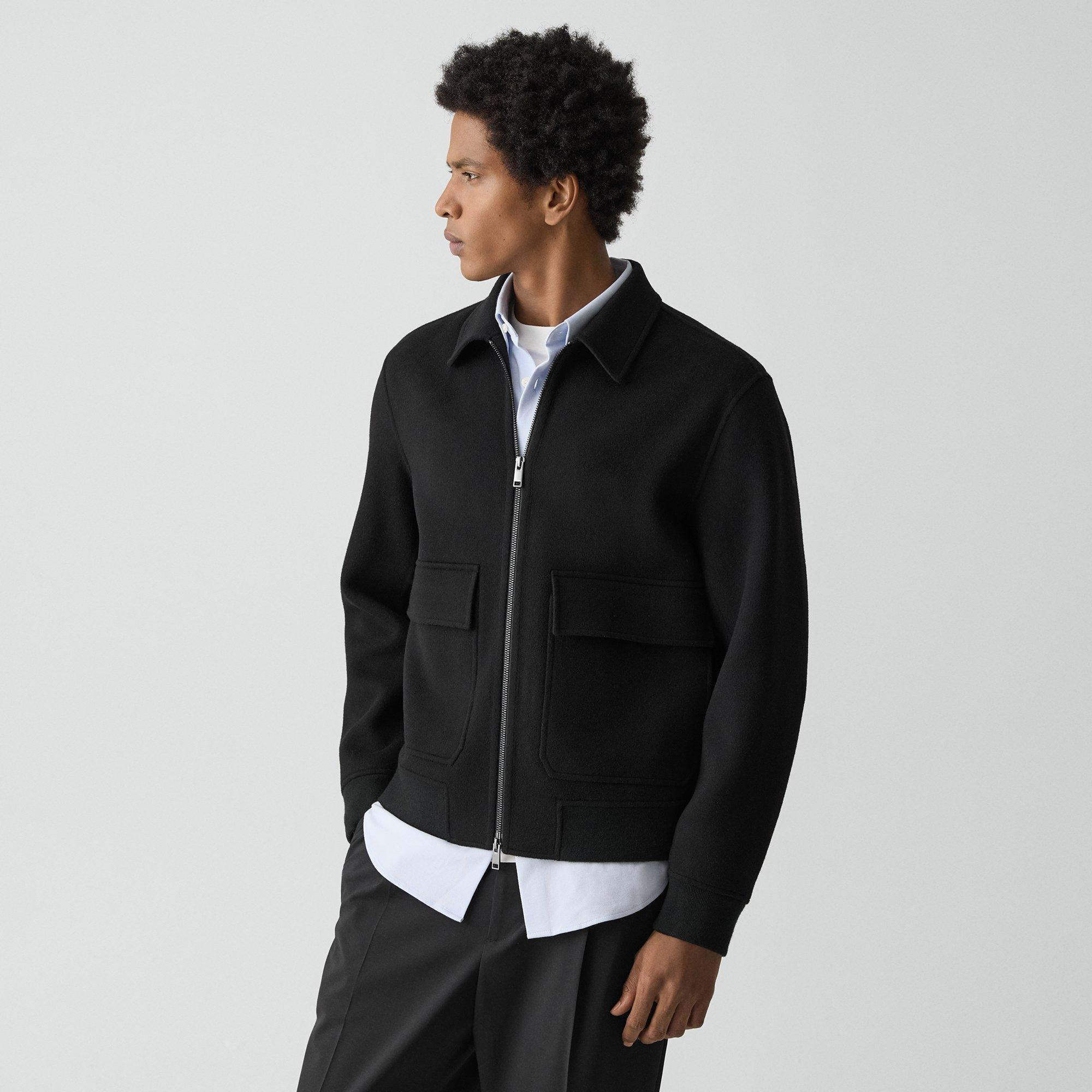 Sean Jacket in Double-Face Wool-Cashmere - 3